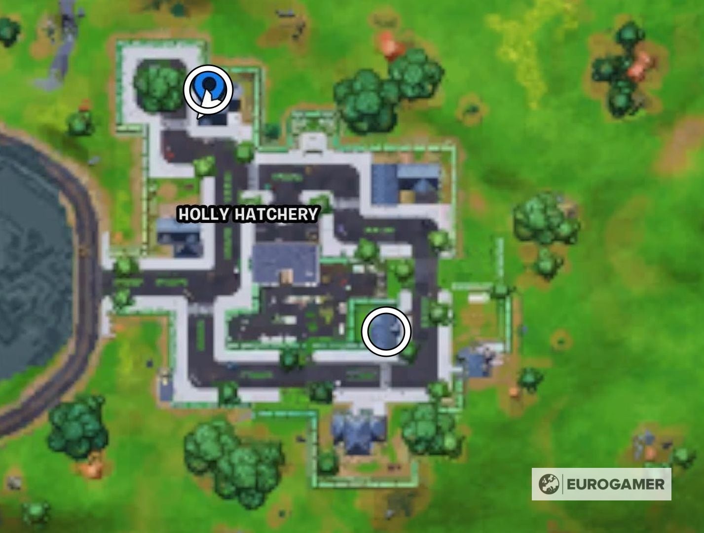 Fortnite   Parenting book locations  Where to collect parenting books from Holly Hatchery or Retail Row explained - 74