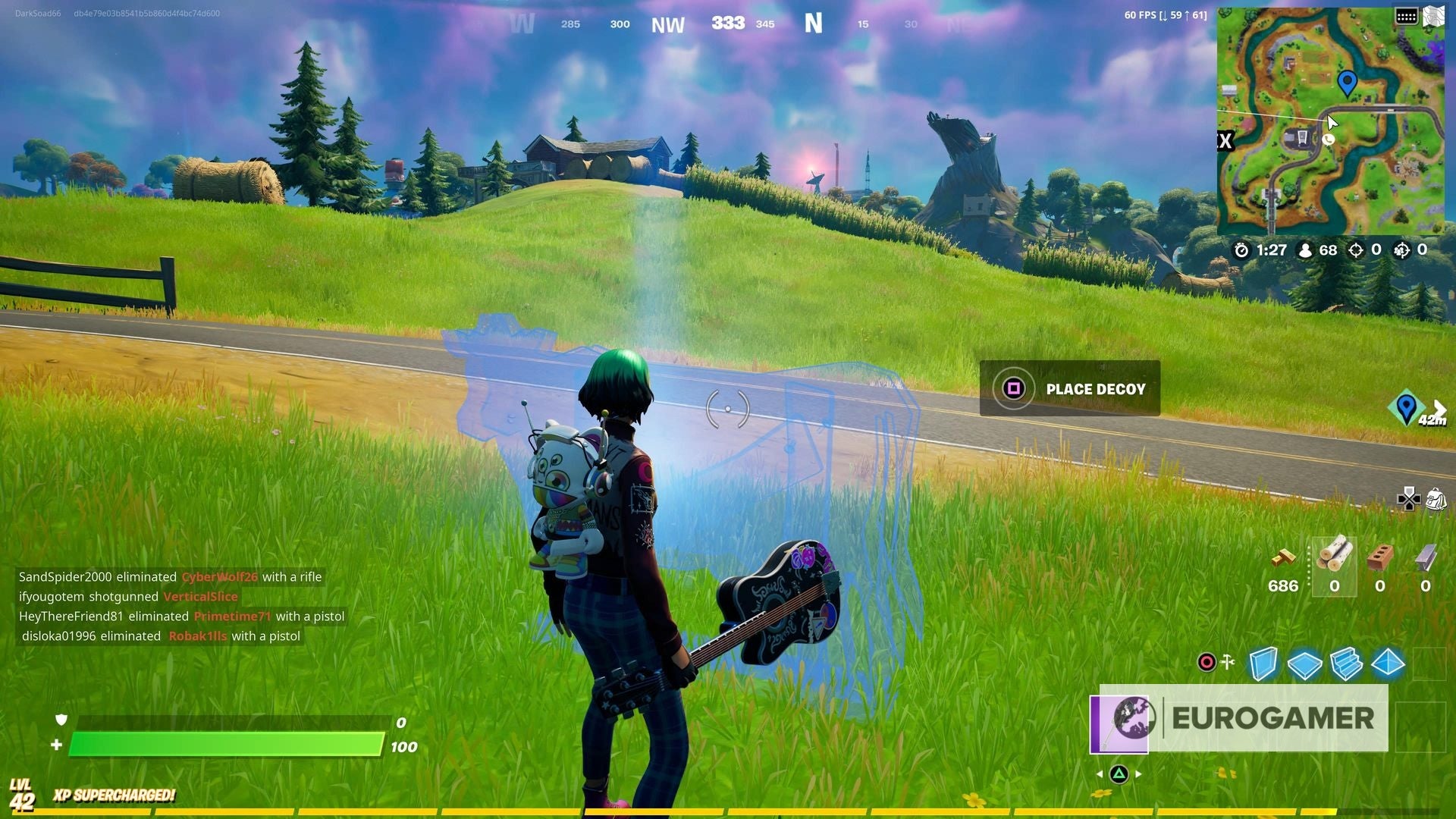 Fortnite   Cow decoy locations  Where to place cow decoys in farms explained - 10