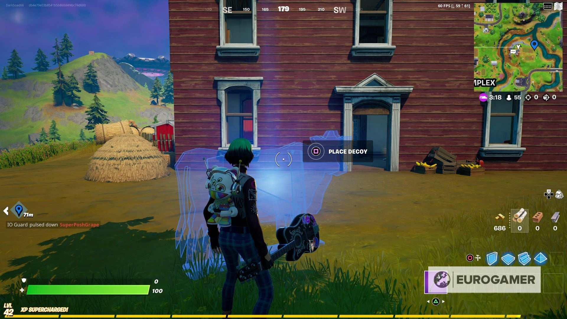 Fortnite   Cow decoy locations  Where to place cow decoys in farms explained - 32
