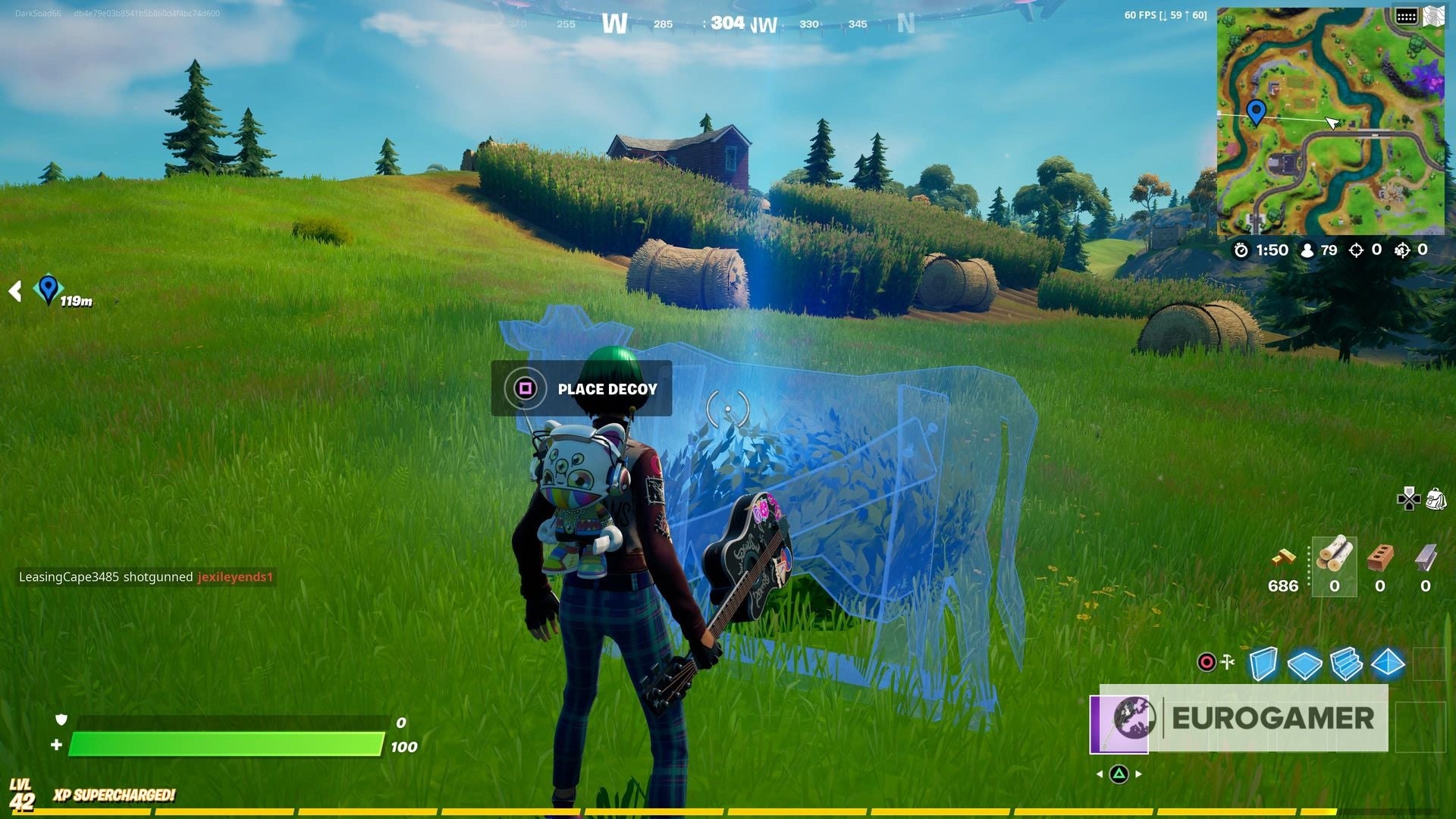 Fortnite   Cow decoy locations  Where to place cow decoys in farms explained - 93