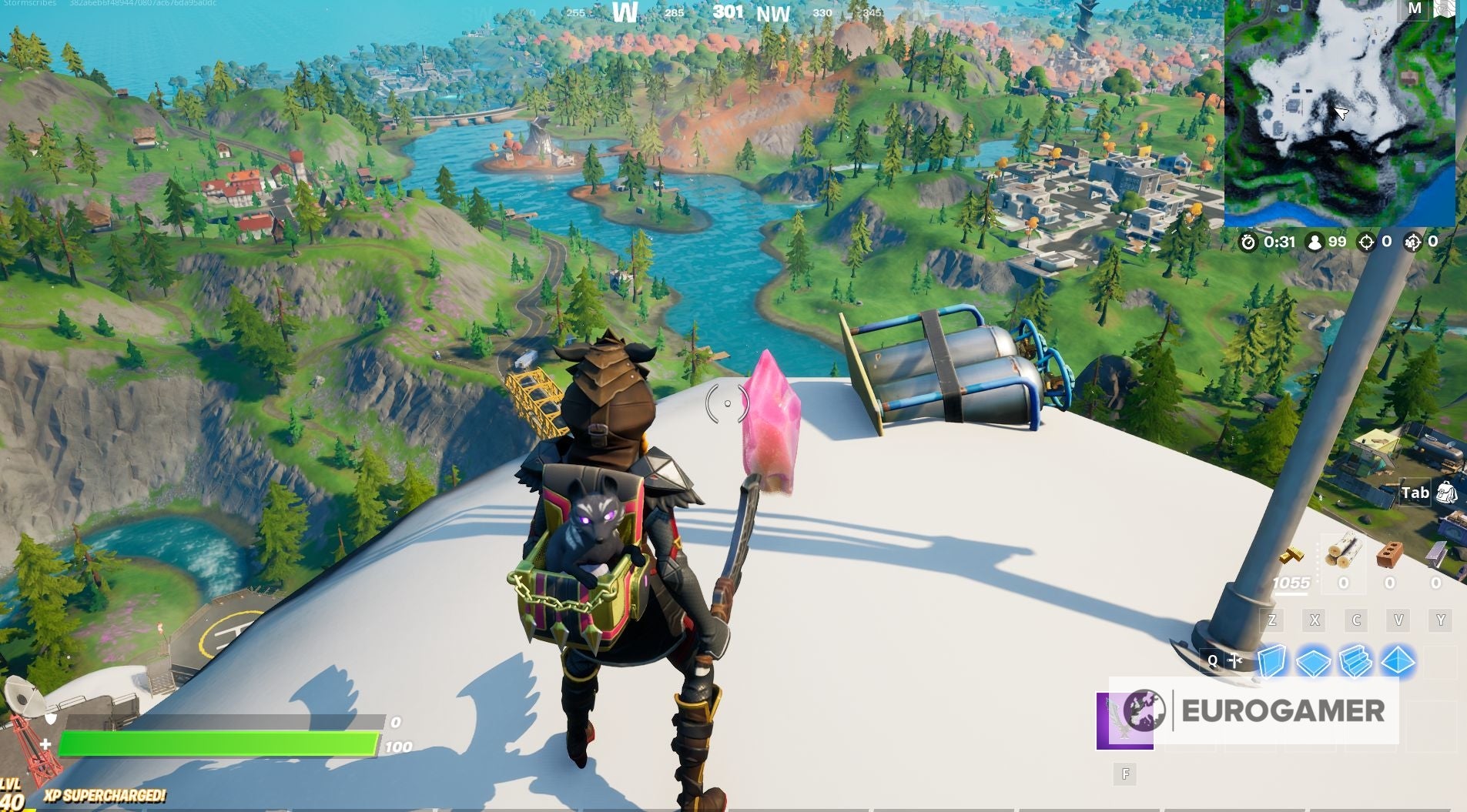 Fortnite   Tallest mountain location  Place a spirit crystal at the tallest mountain explained - 65