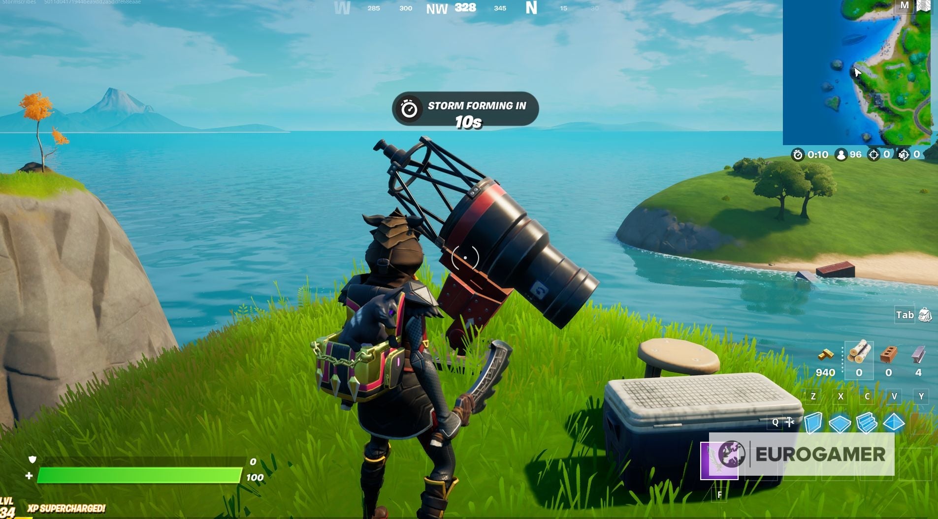 Fortnite   Damaged telescope locations  How to repair the damaged telescopes explained - 66