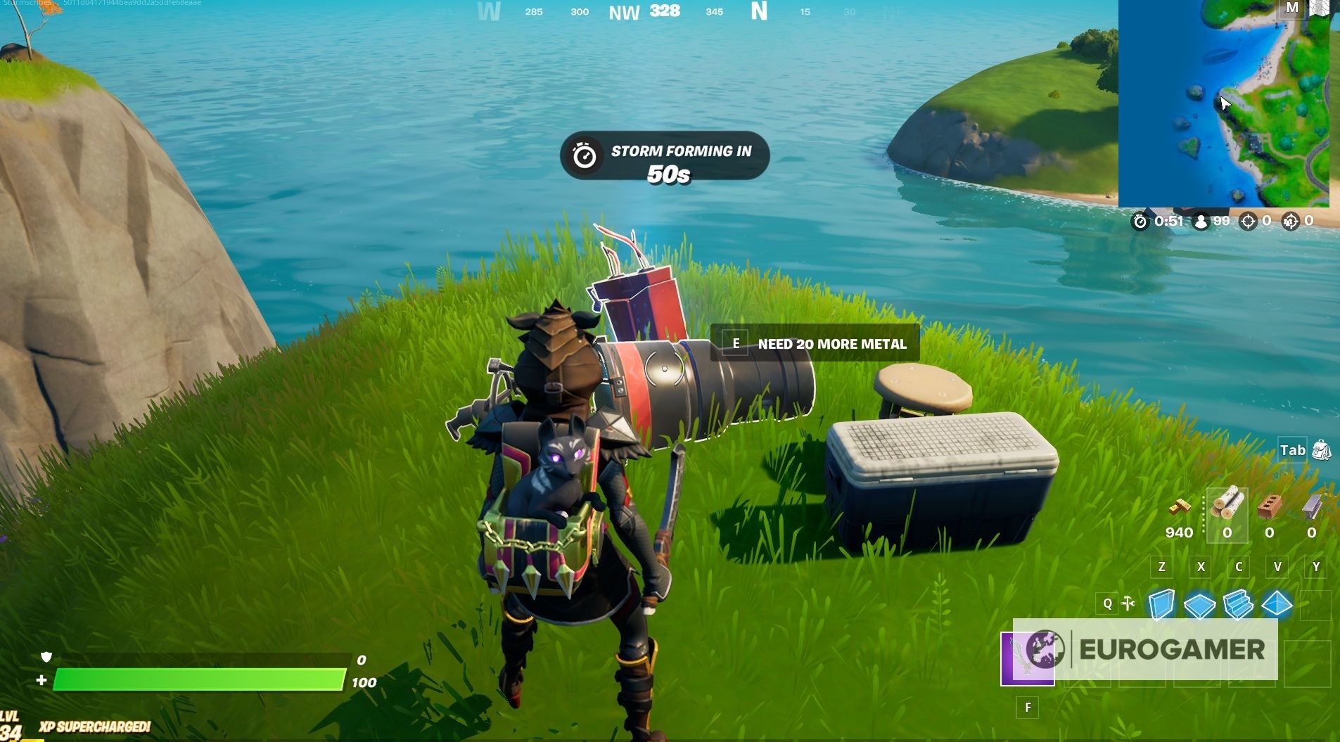Fortnite   Damaged telescope locations  How to repair the damaged telescopes explained - 34