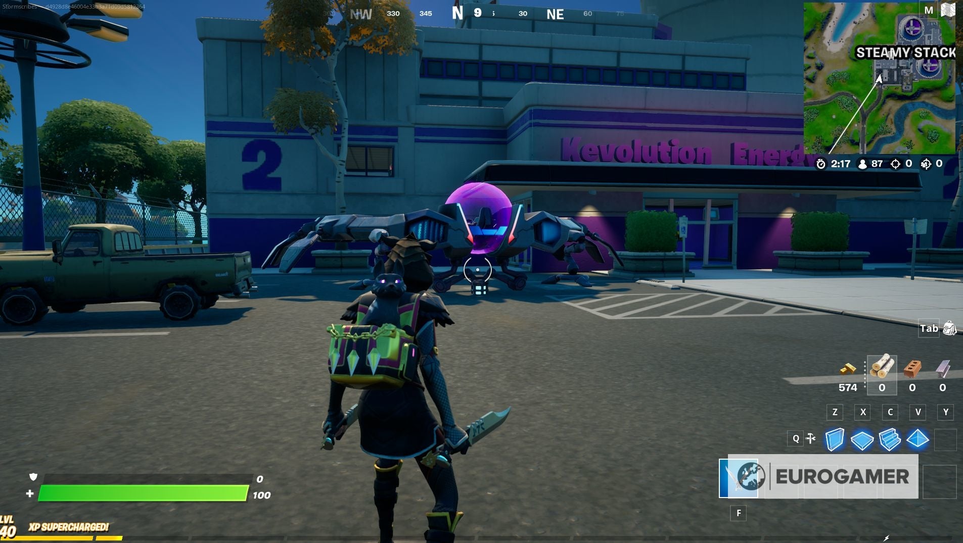 Fortnite   How to deliver a saucer to Rick Sanchez at Defiant Dish - 54