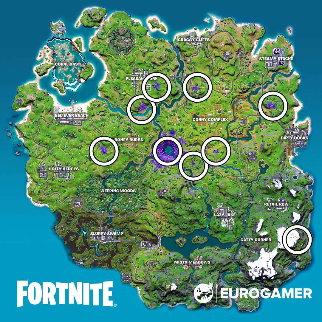 Fortnite   Alien tree locations  Where to destroy alien trees in Fortnite explained - 96