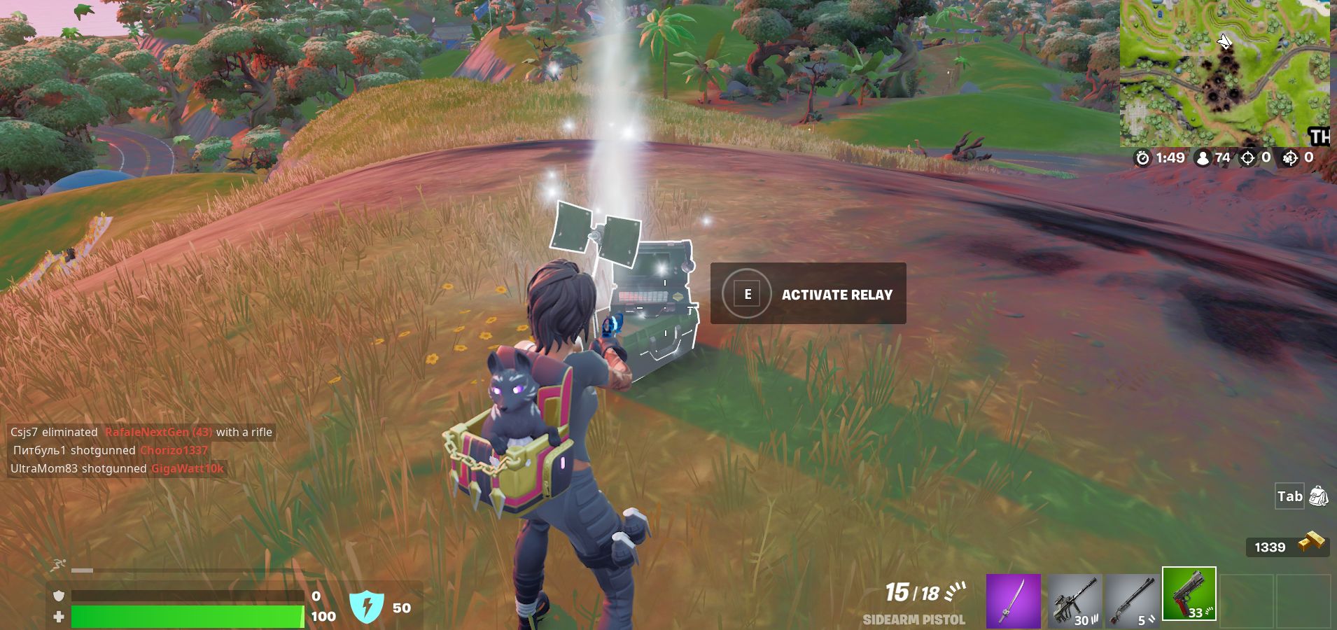 Fortnite direct relay locations and how to set up a direct relay with the Paradigm explained - 61
