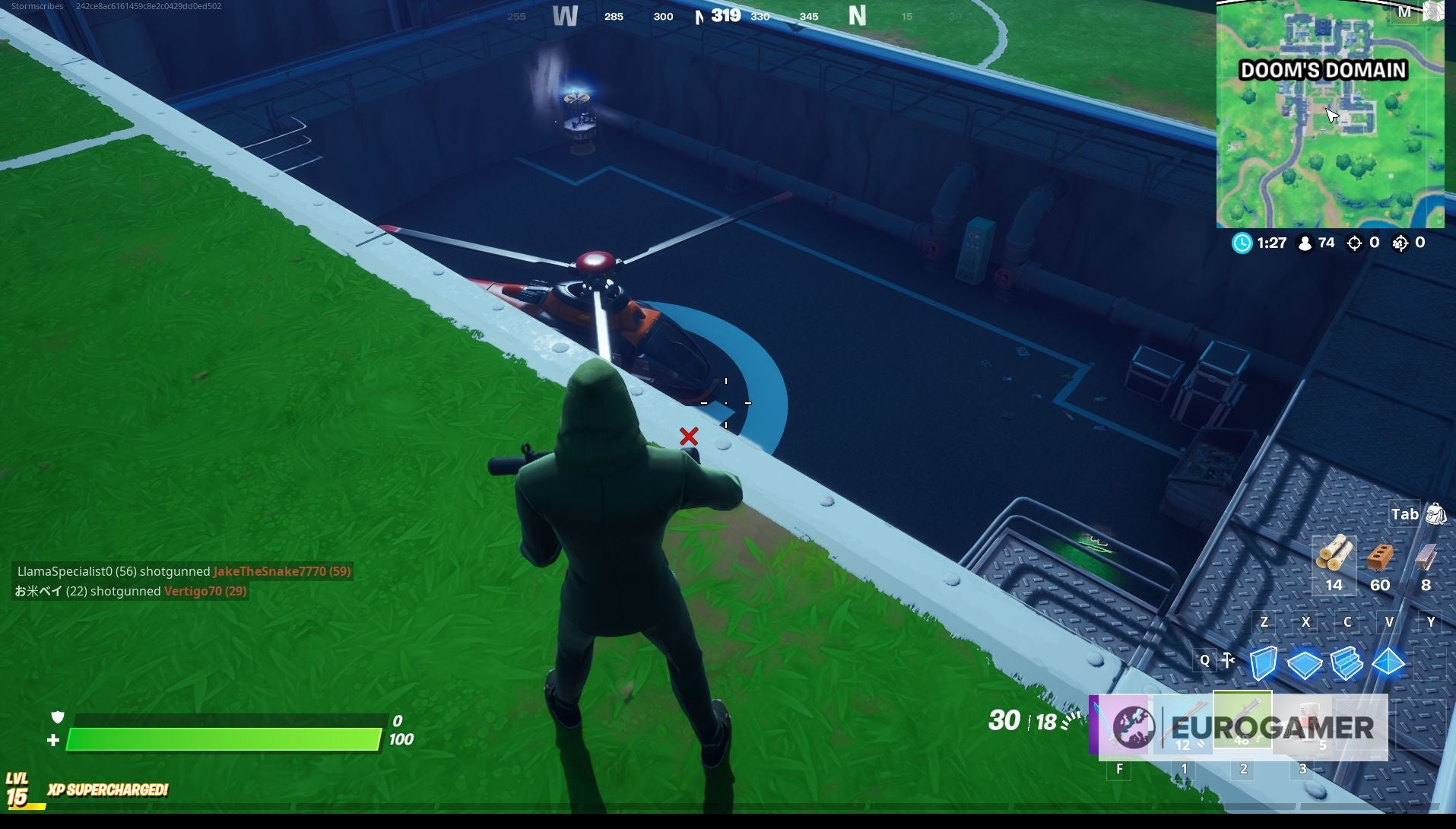 Fortnite Doom s Domain Vault location and how to open it with Doctor Doom s Keycard - 68
