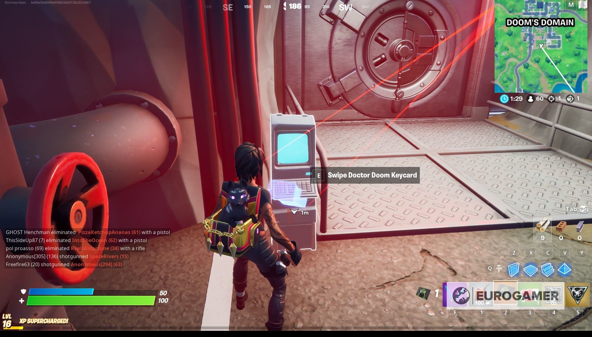Fortnite Doom s Domain Vault location and how to open it with Doctor Doom s Keycard - 4