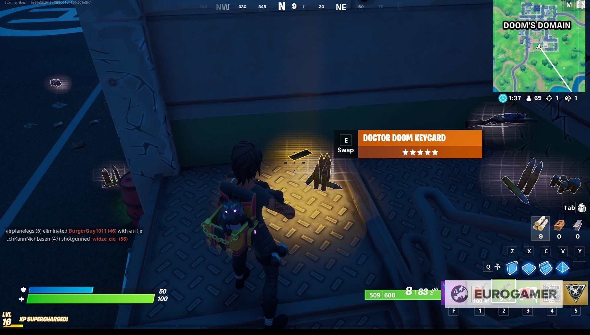 Fortnite Doom s Domain Vault location and how to open it with Doctor Doom s Keycard - 80
