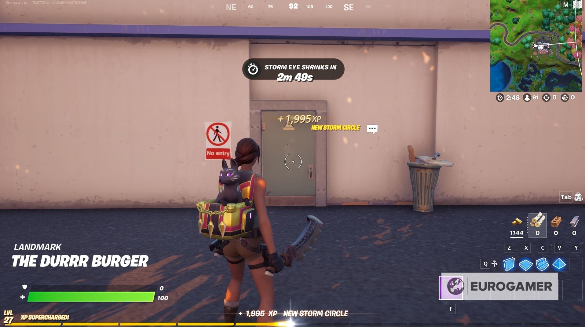 Fortnite   Durr Burger Kitchen location  How to find and dance in the Durr Burger Kitchen explained - 18