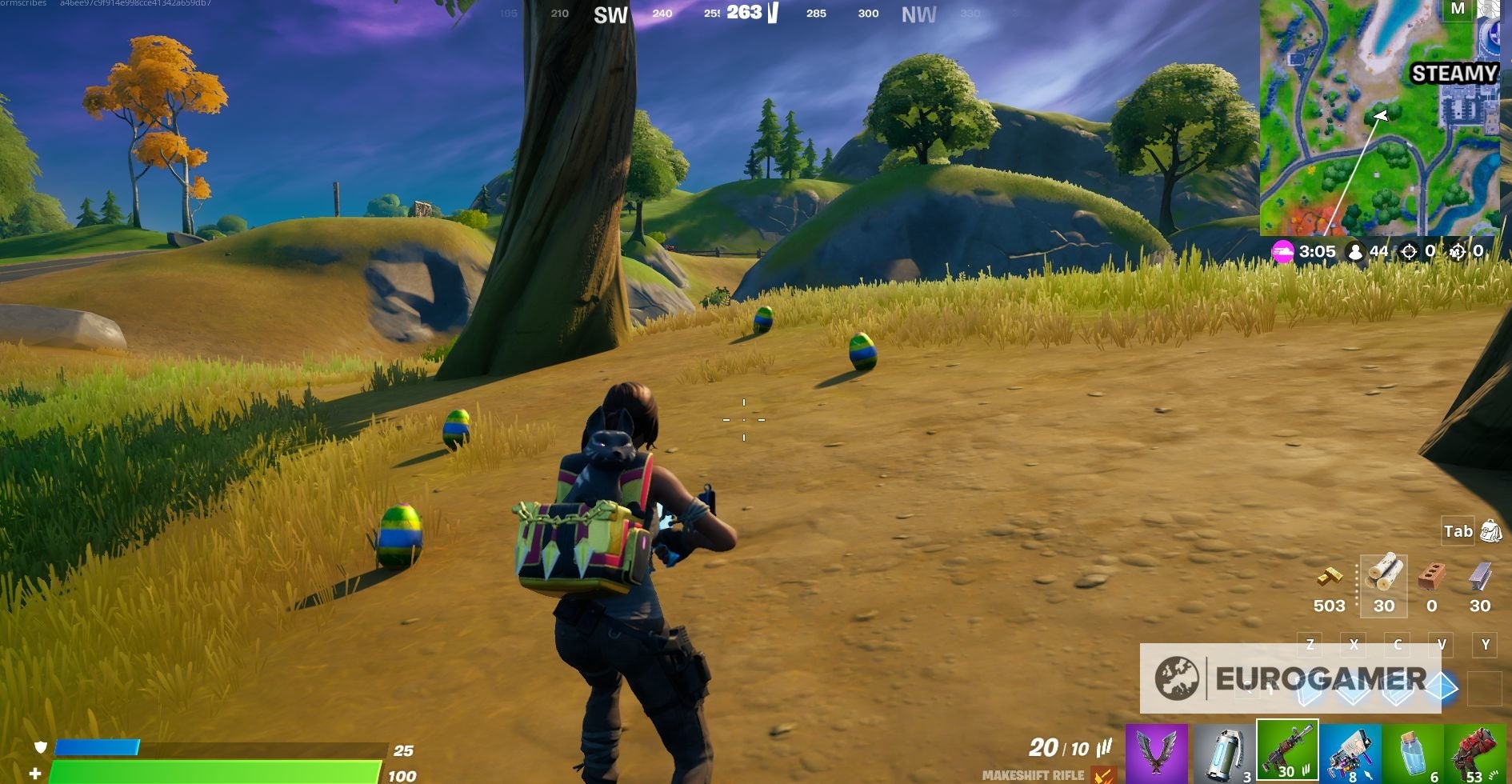 Fortnite   Bouncy Eggs locations  How to forge Bouncy Eggs and earn the Tactical Quaxes explained - 30