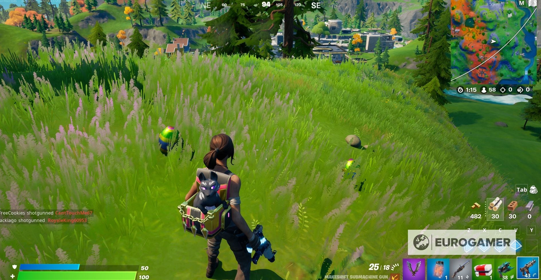 Fortnite   Bouncy Eggs locations  How to forge Bouncy Eggs and earn the Tactical Quaxes explained - 73