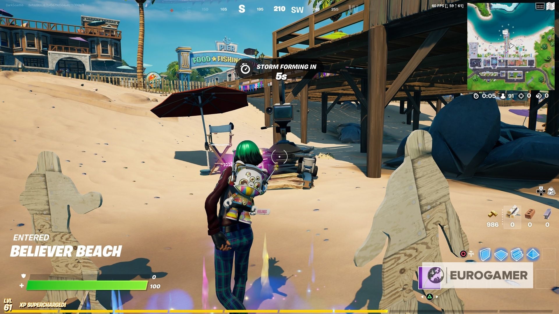Fortnite  Where to emote in front of a camera at Believer Beach or Lazy Lake explained - 98