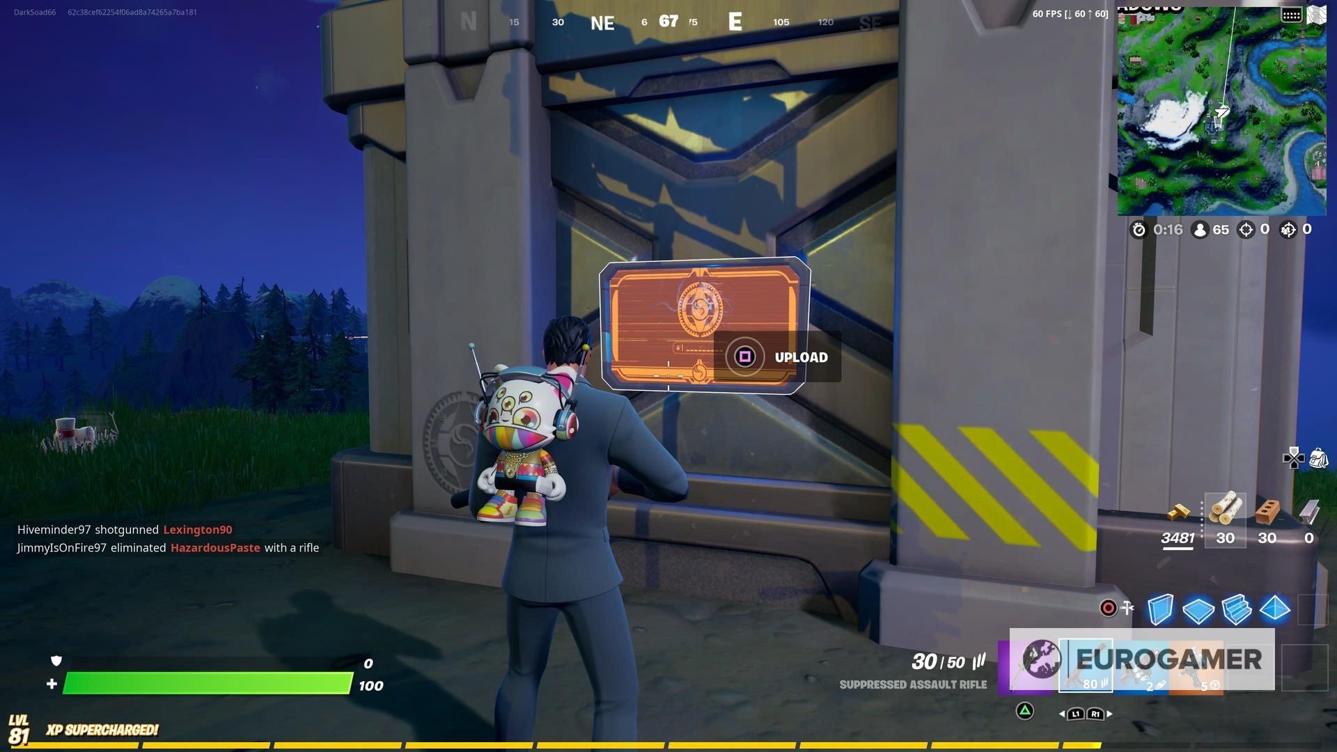 Fortnite  How to interact with equipment at any IO radar dish base explained - 61
