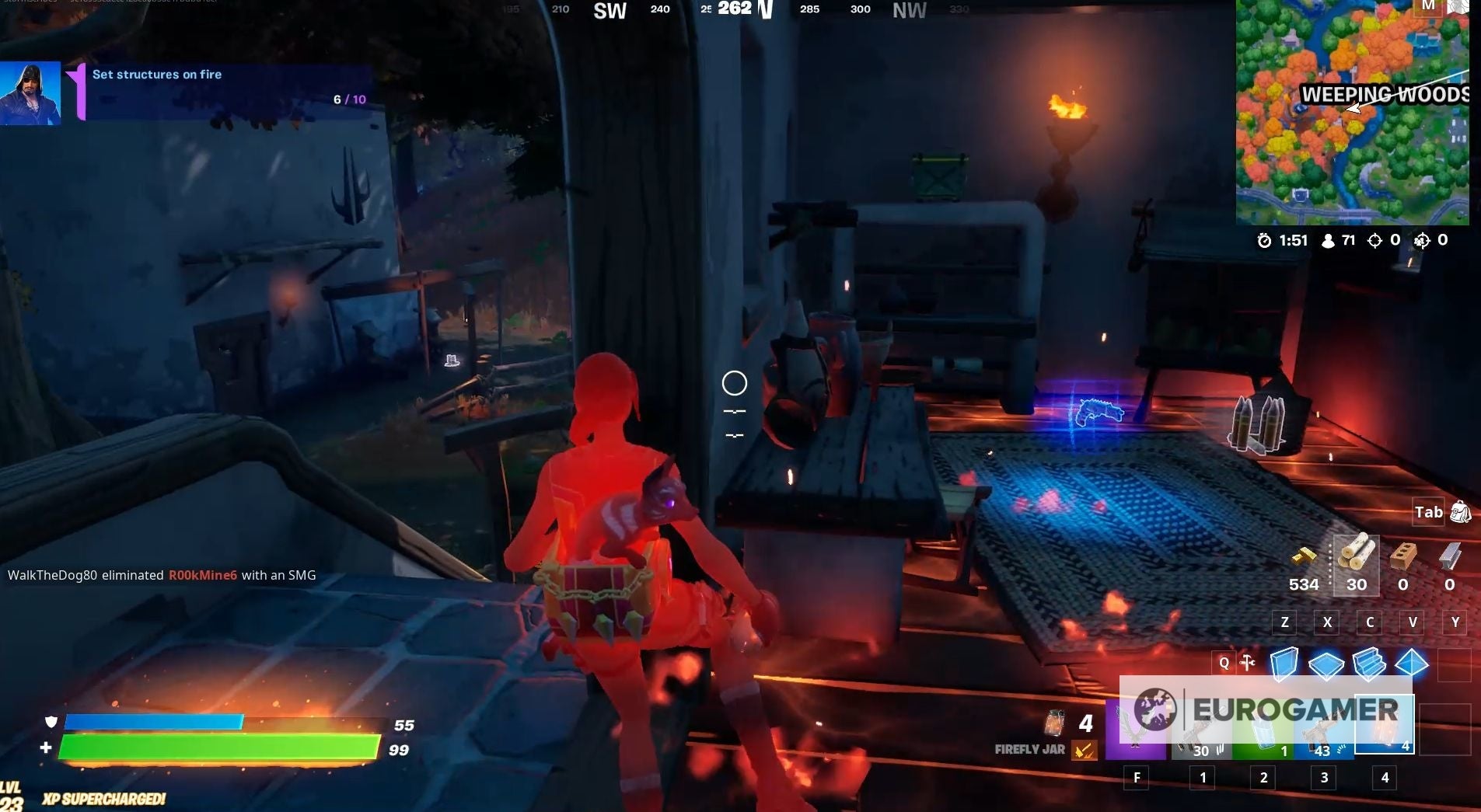 Fortnite   Set structures on fire explained  How to complete the week 4 challenge - 42