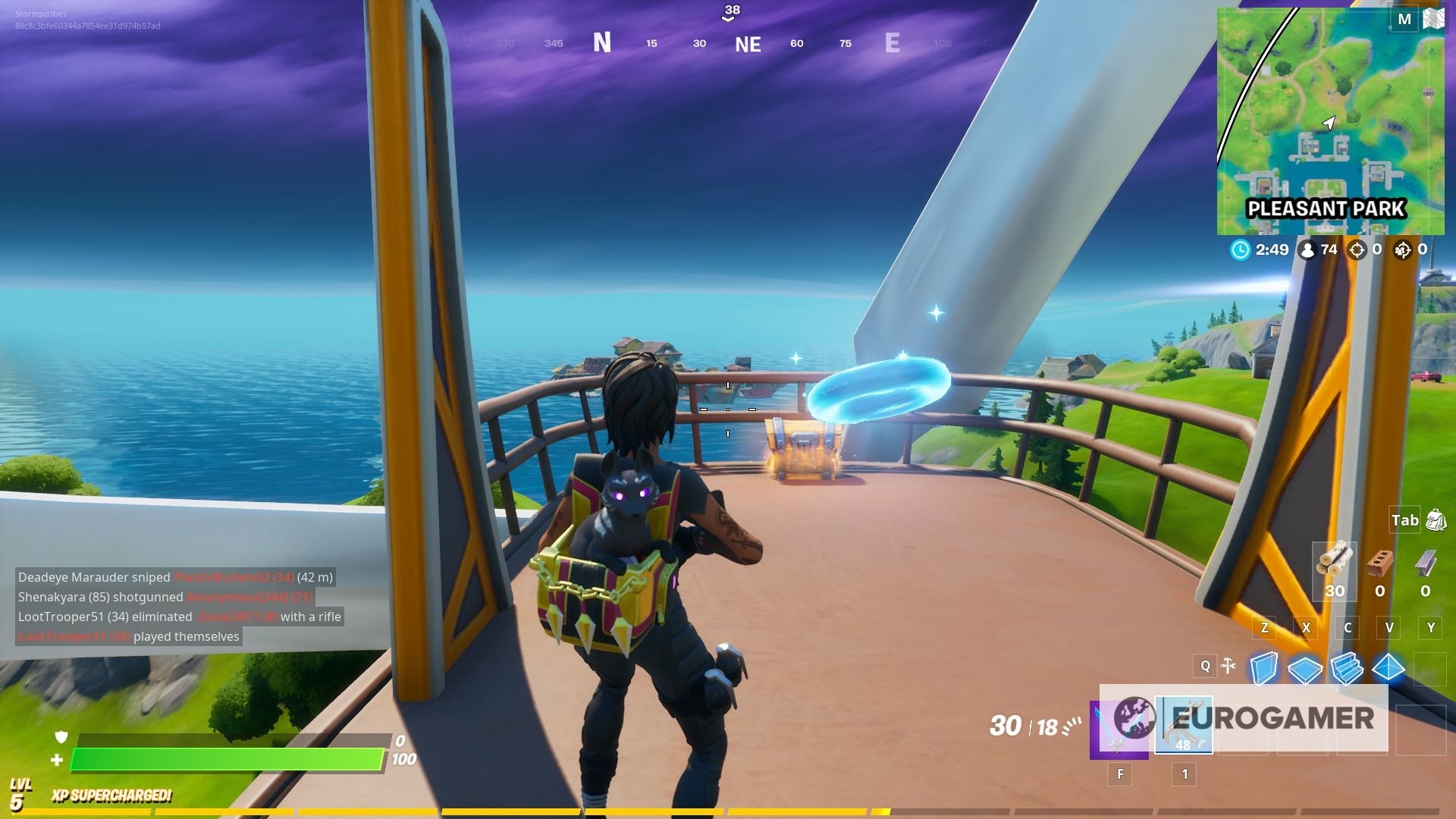 Fortnite Floating Ring at Pleasant Park explained - 51