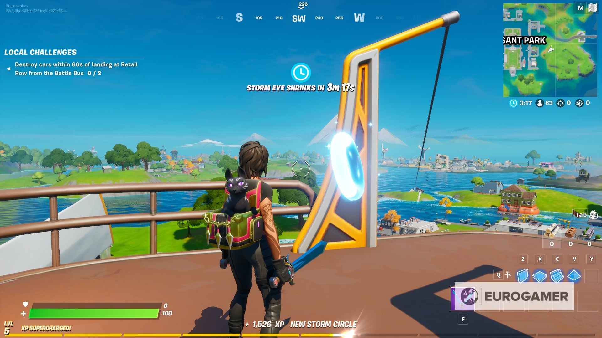Fortnite Floating Ring at Pleasant Park explained - 97