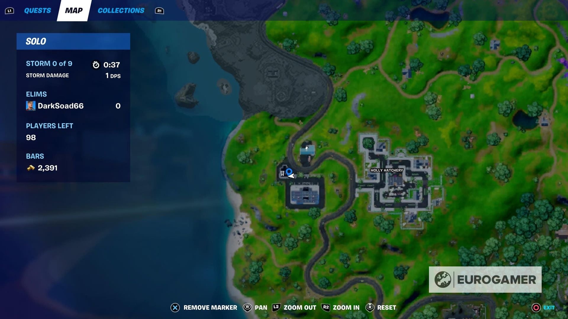 Fortnite   Coin locations  Where to place coins around the map to obtain the Free Guy emote - 34