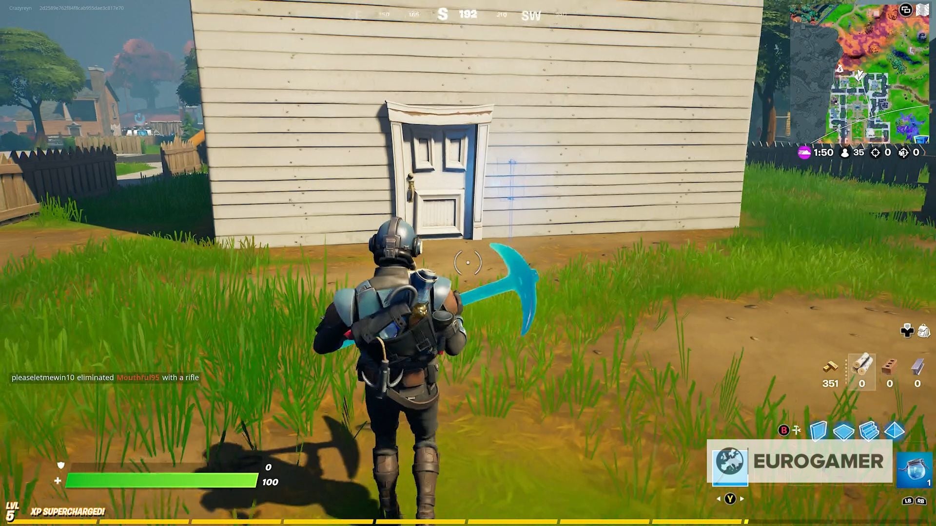 Fortnite Ghostbusters Signs locations in Holly Hedges  Dirty Docks or Pleasant Park - 95