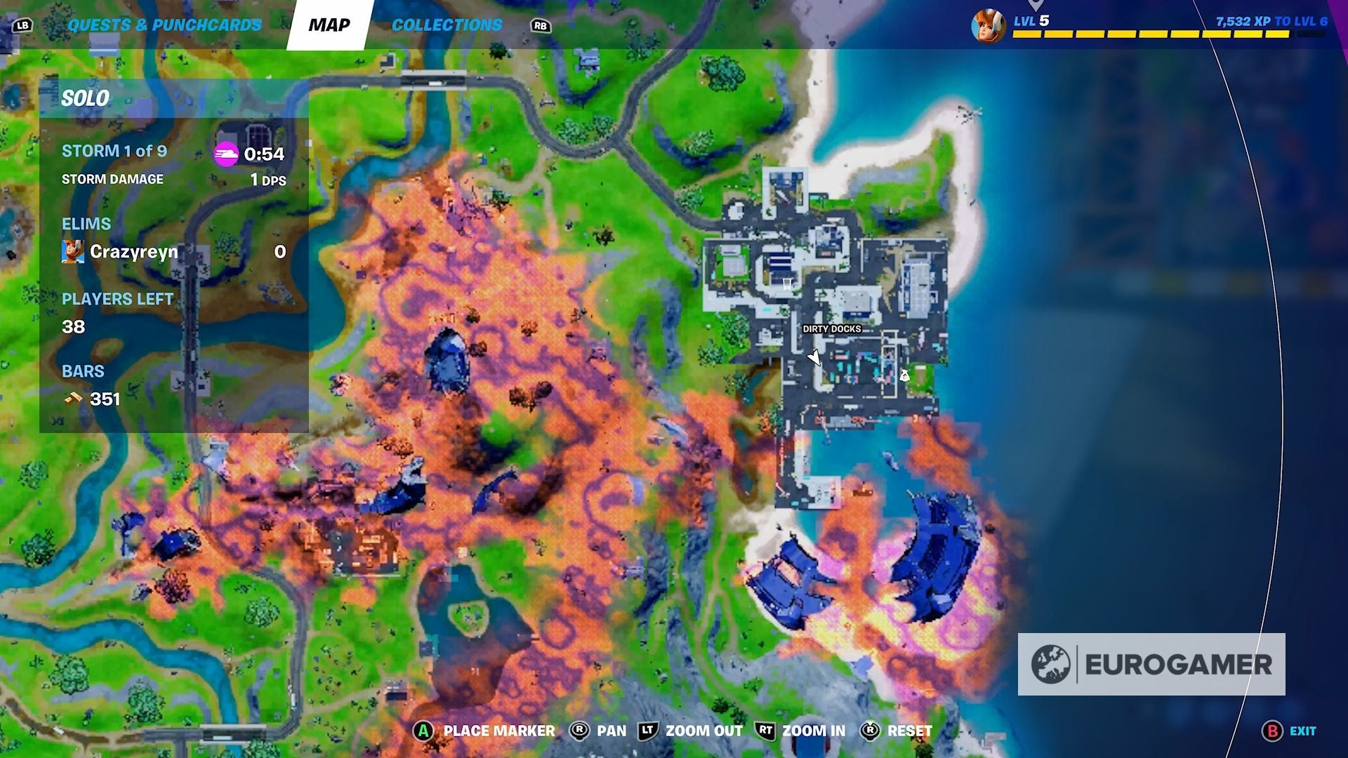 Fortnite Ghostbusters Signs locations in Holly Hedges  Dirty Docks or Pleasant Park - 65