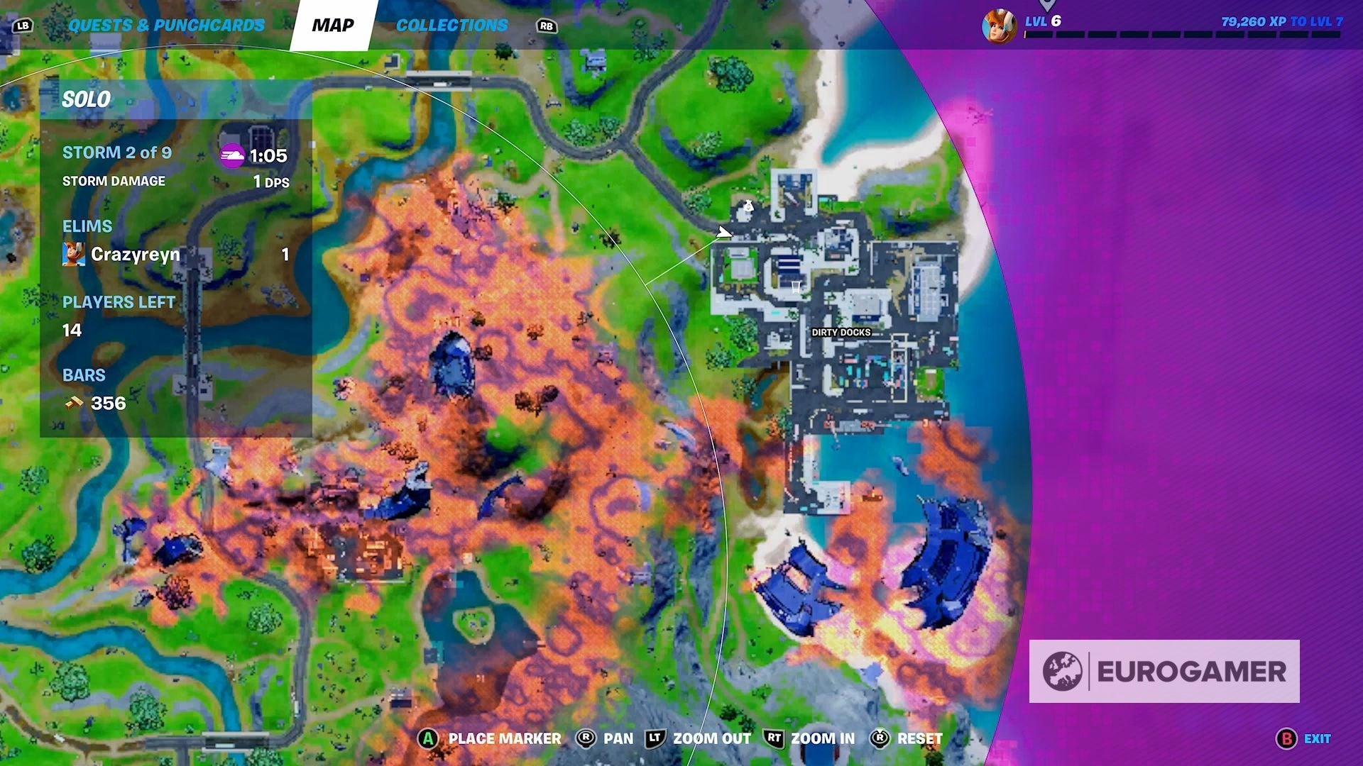 Fortnite Ghostbusters Signs locations in Holly Hedges  Dirty Docks or Pleasant Park - 32