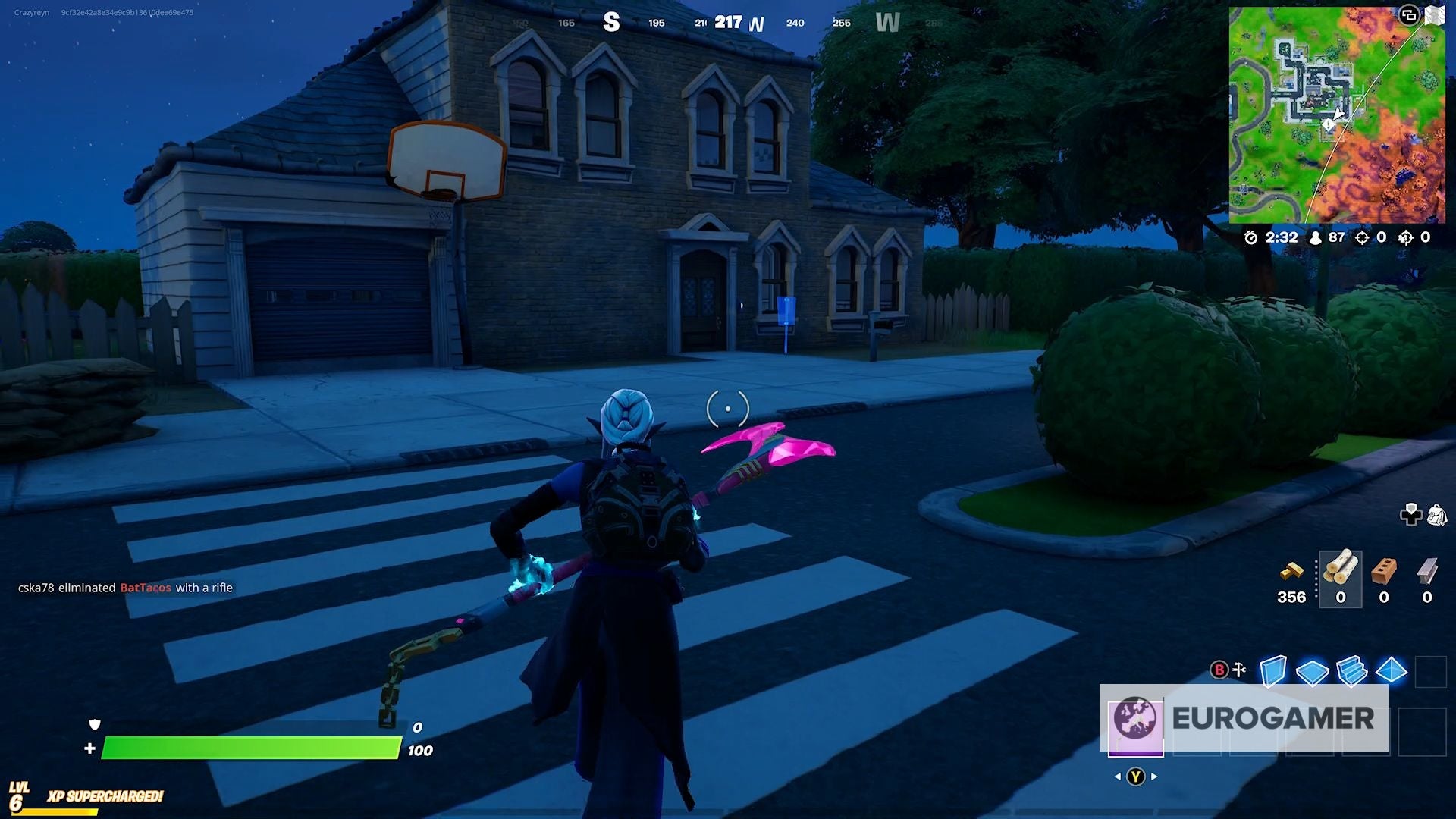 Fortnite Ghostbusters Signs locations in Holly Hedges  Dirty Docks or Pleasant Park - 1