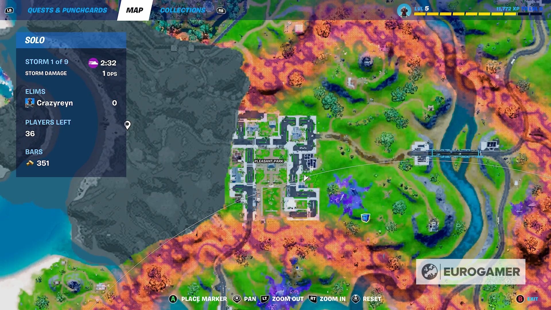 Fortnite Ghostbusters Signs locations in Holly Hedges  Dirty Docks or Pleasant Park - 66
