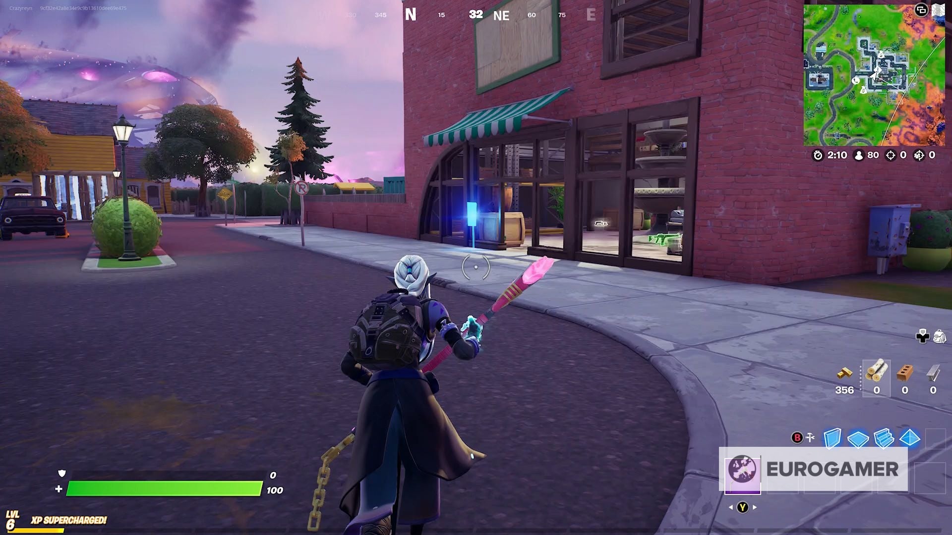 Fortnite Ghostbusters Signs locations in Holly Hedges  Dirty Docks or Pleasant Park - 44