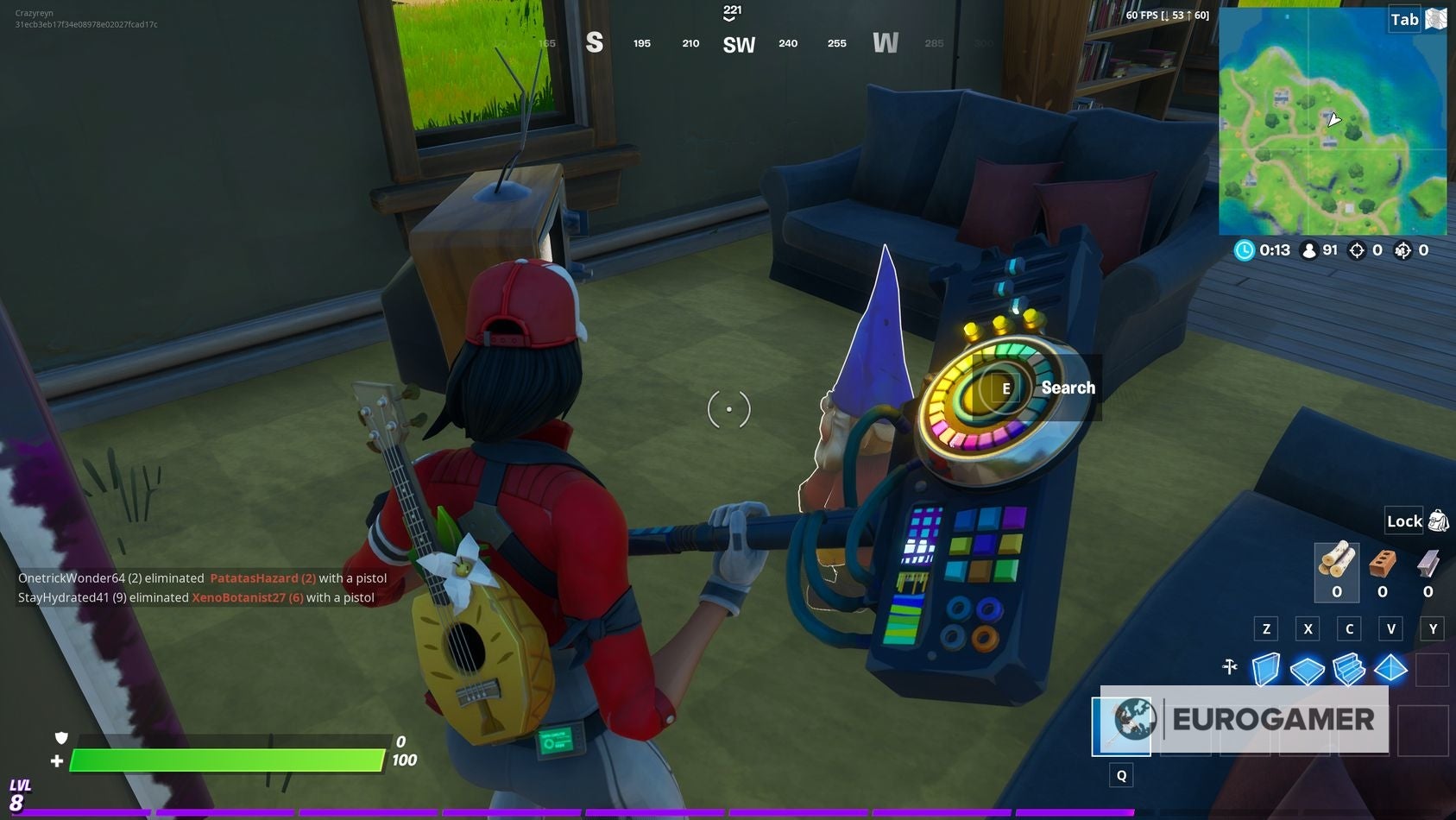 Fortnite Gnomes at Homely Hills locations explained - 90