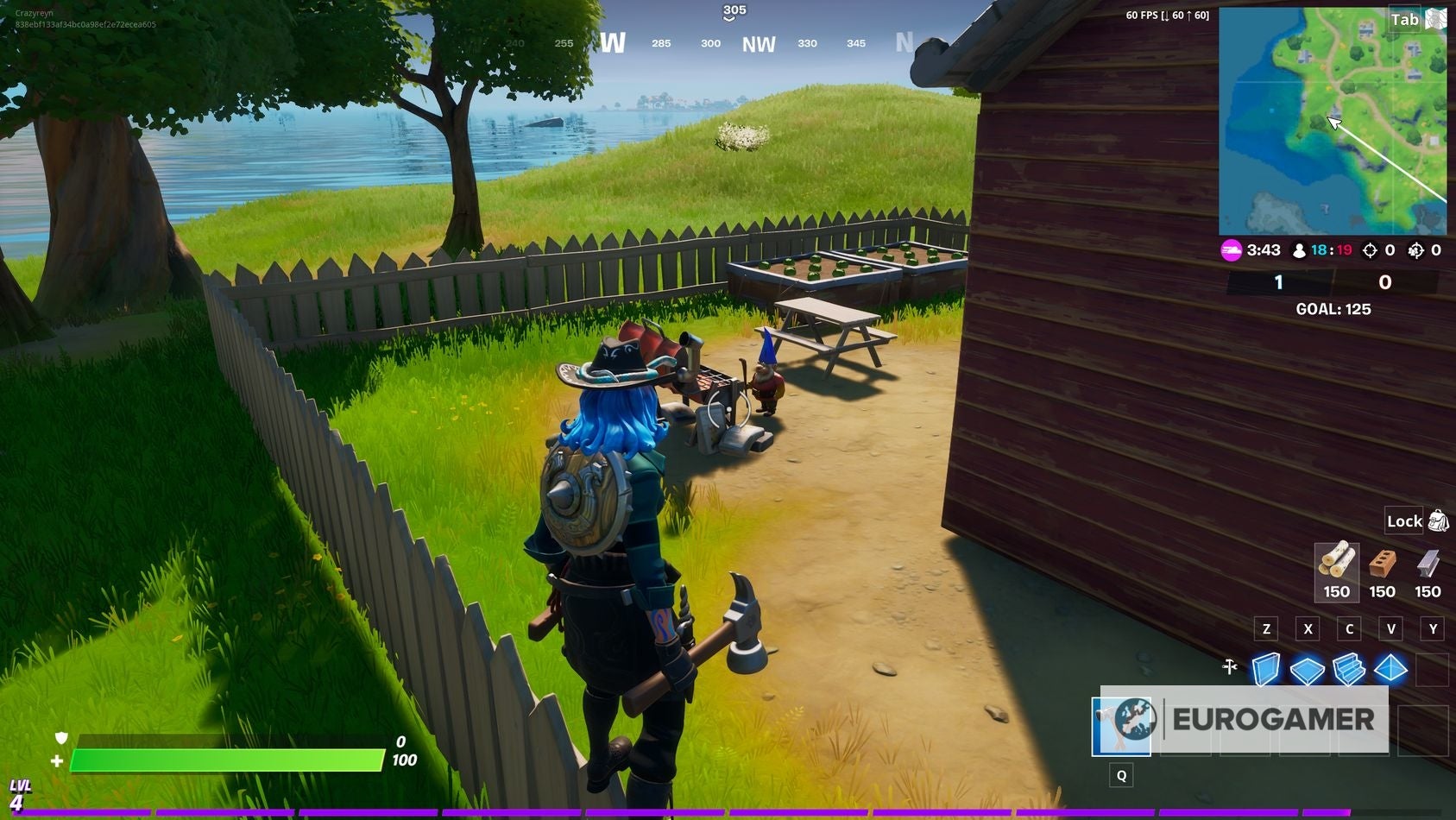 Fortnite Gnomes at Homely Hills locations explained - 92