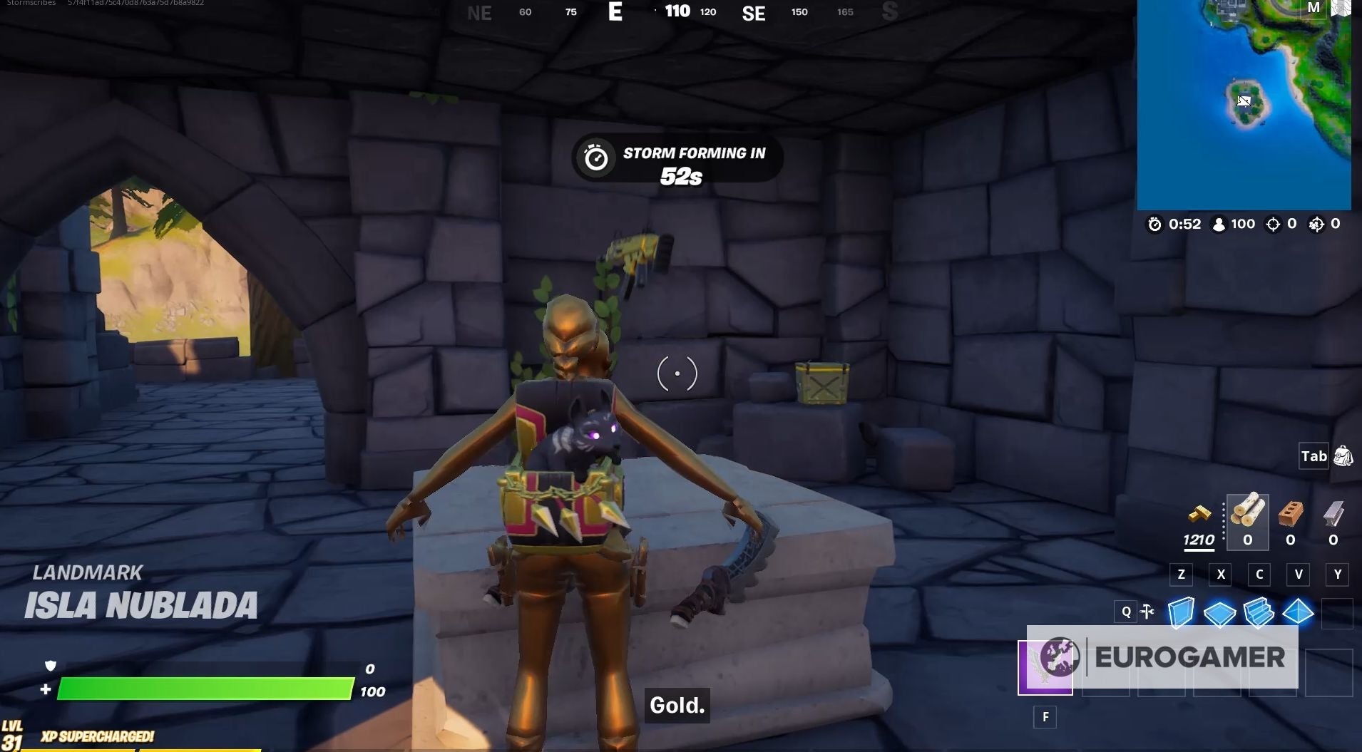 Fortnite   Gold Lara Croft skin location  How to unlock the Gold Lara Croft style in Season 6 - 22