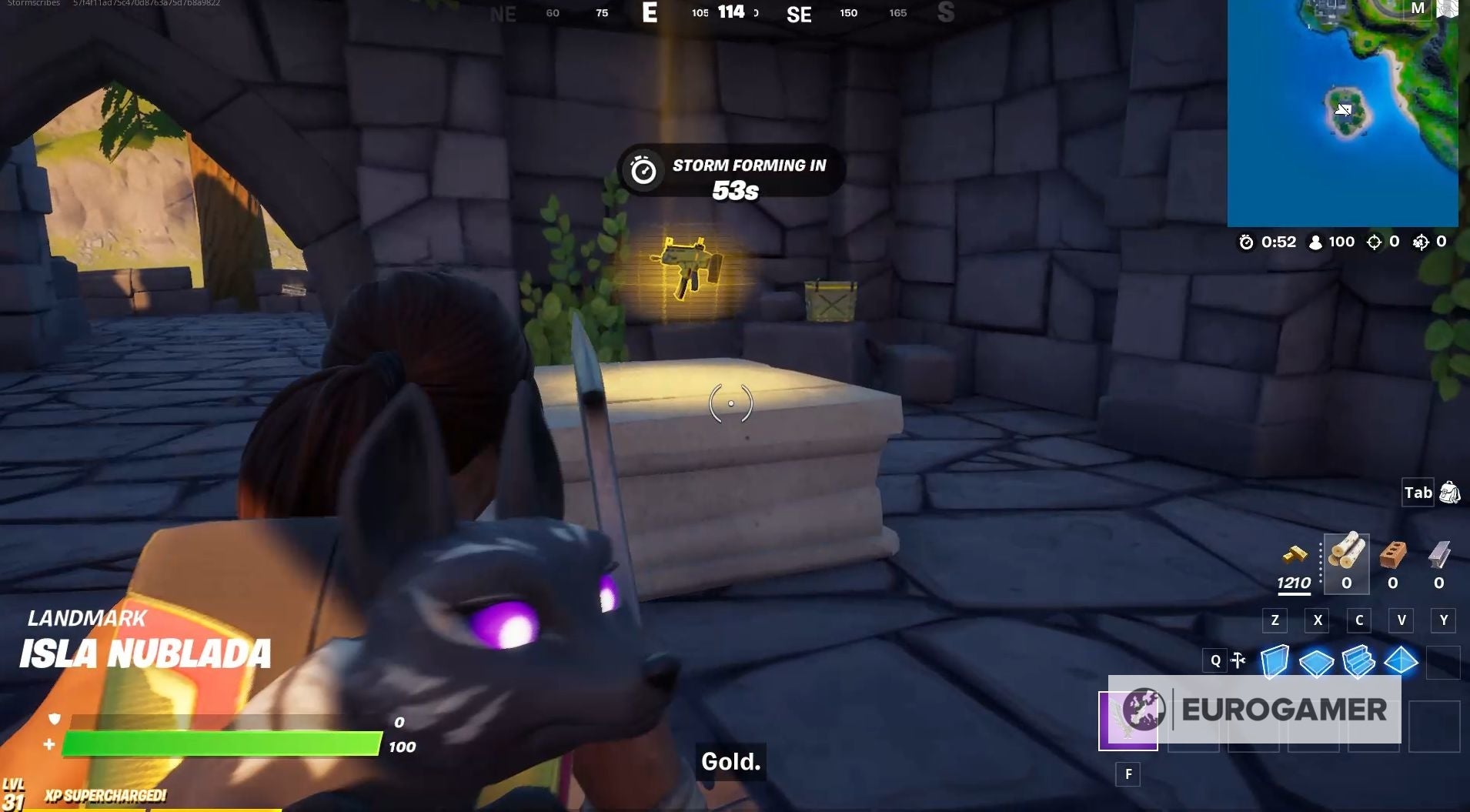 Fortnite   Gold Lara Croft skin location  How to unlock the Gold Lara Croft style in Season 6 - 82