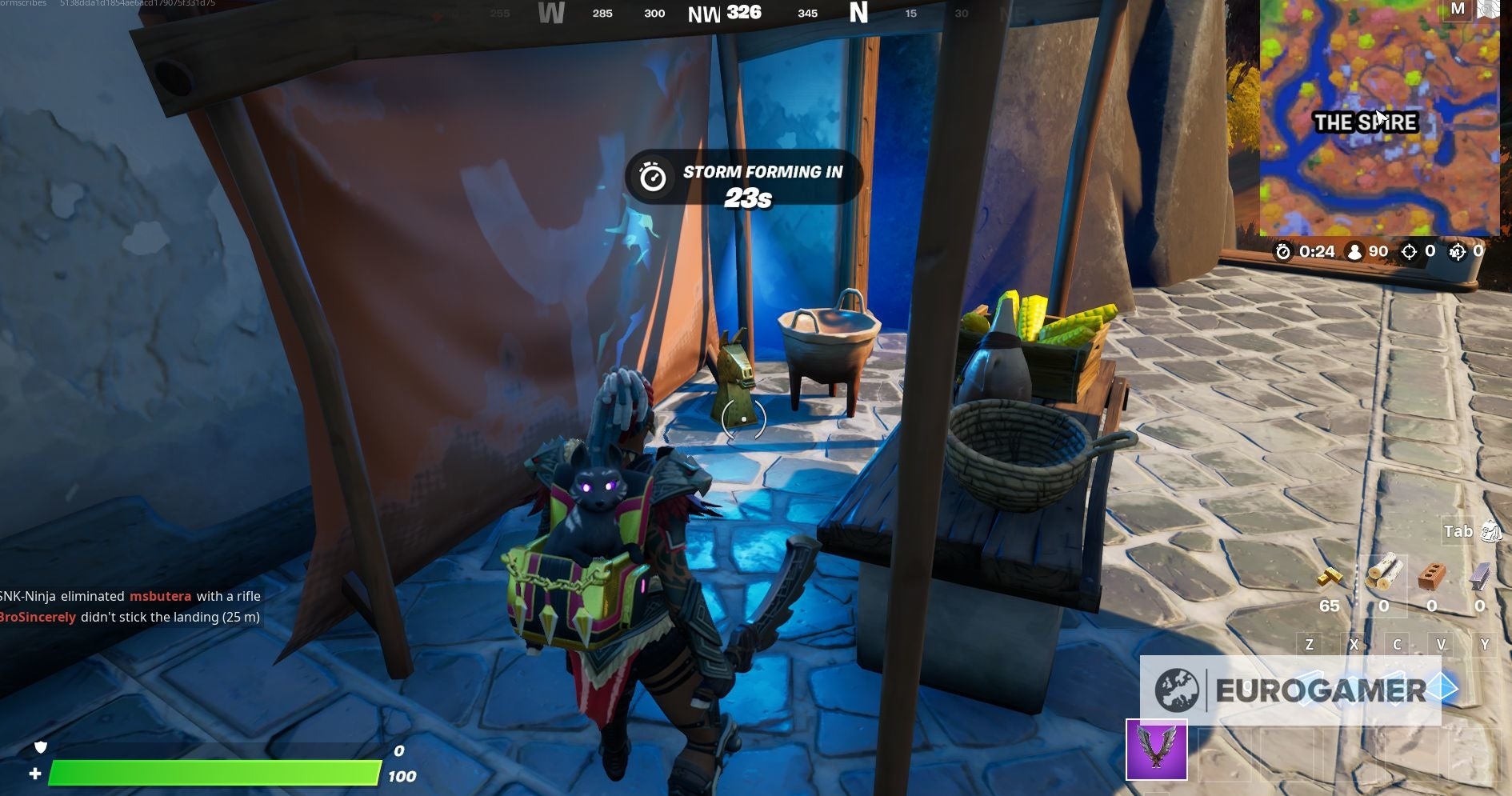 Fortnite   Golden Artefact locations  Where to find golden artefacts near The Spire explained - 49