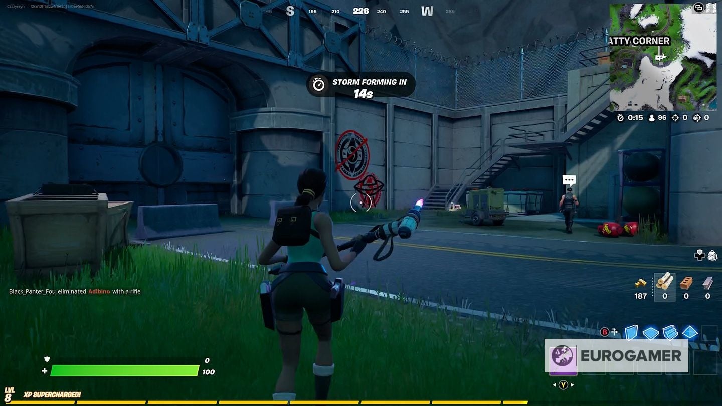 Fortnite   Graffiti locations  Where to search for a graffiti covered wall at Hydro 16 or Catty Corner - 95