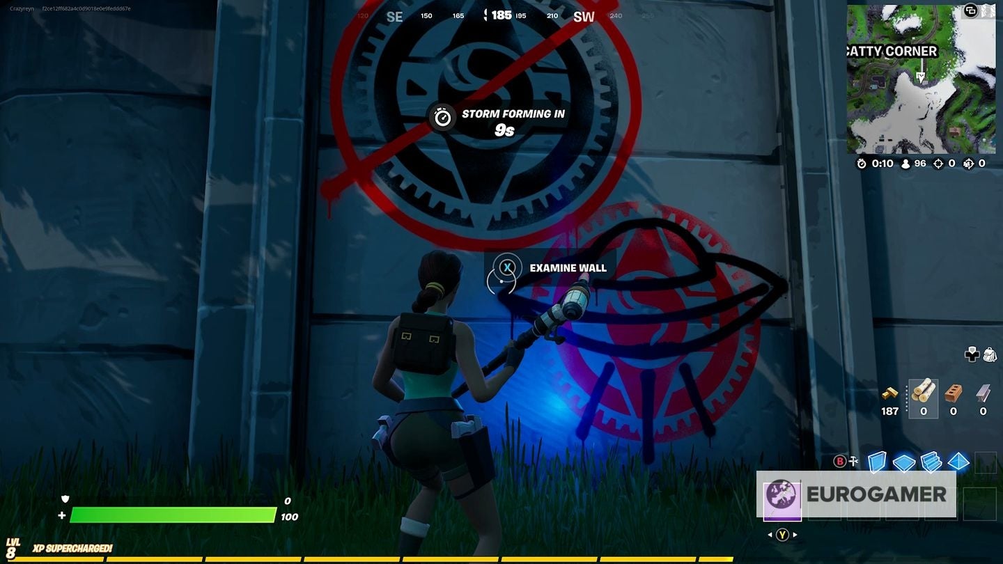 Fortnite   Graffiti locations  Where to search for a graffiti covered wall at Hydro 16 or Catty Corner - 25