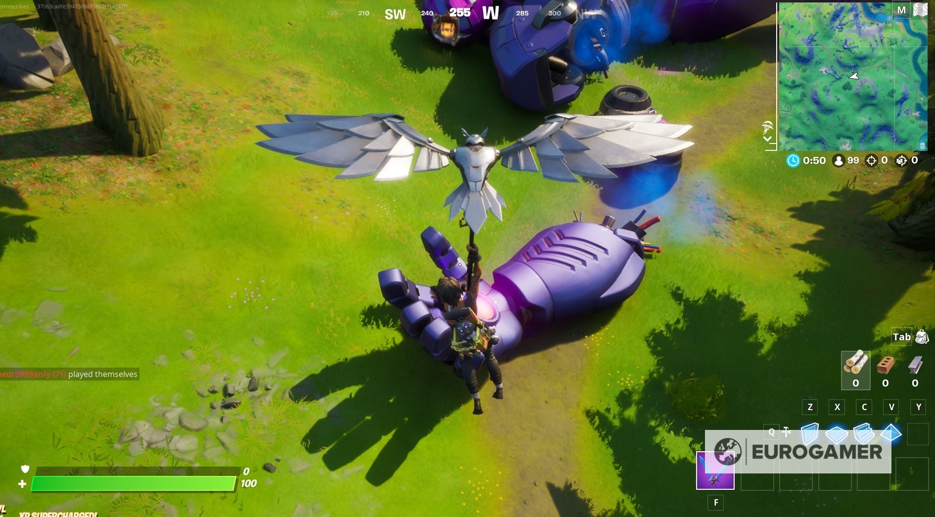 Fortnite   Sentinel Hands explained  How to launch off all Sentinel Hands without touching the ground explained - 6