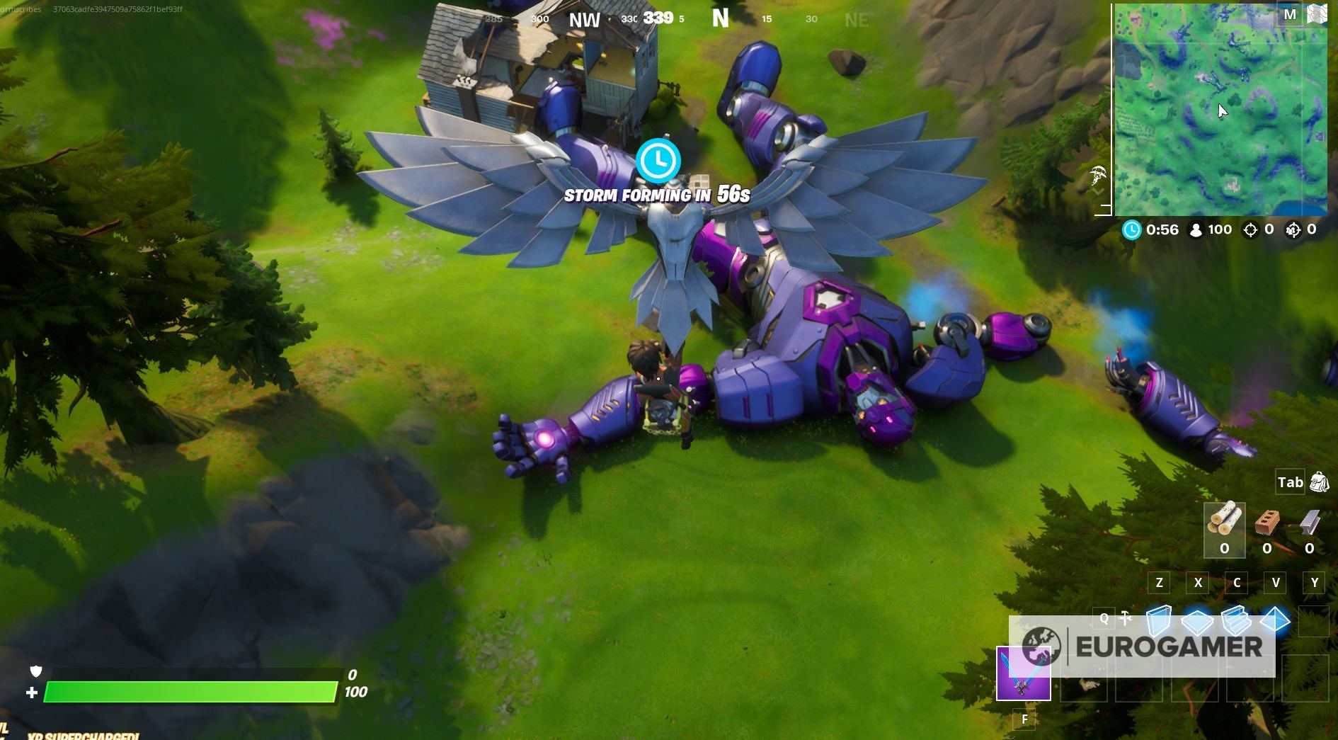 Fortnite   Sentinel Hands explained  How to launch off all Sentinel Hands without touching the ground explained - 42