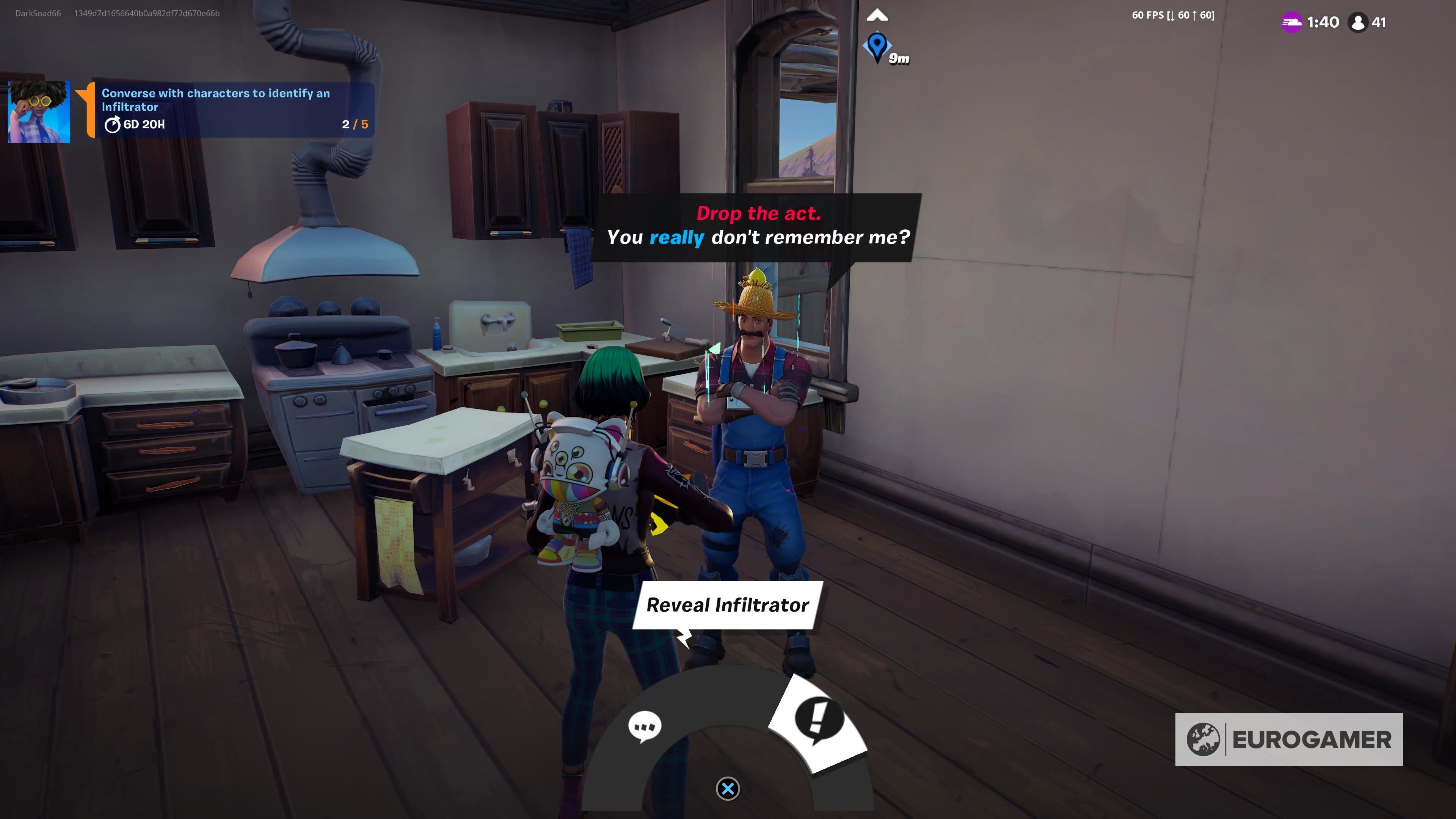 Fortnite - Infiltrator Locations: How To Converse With Characters To  Identify An Infiltrator Explained | Eurogamer.net