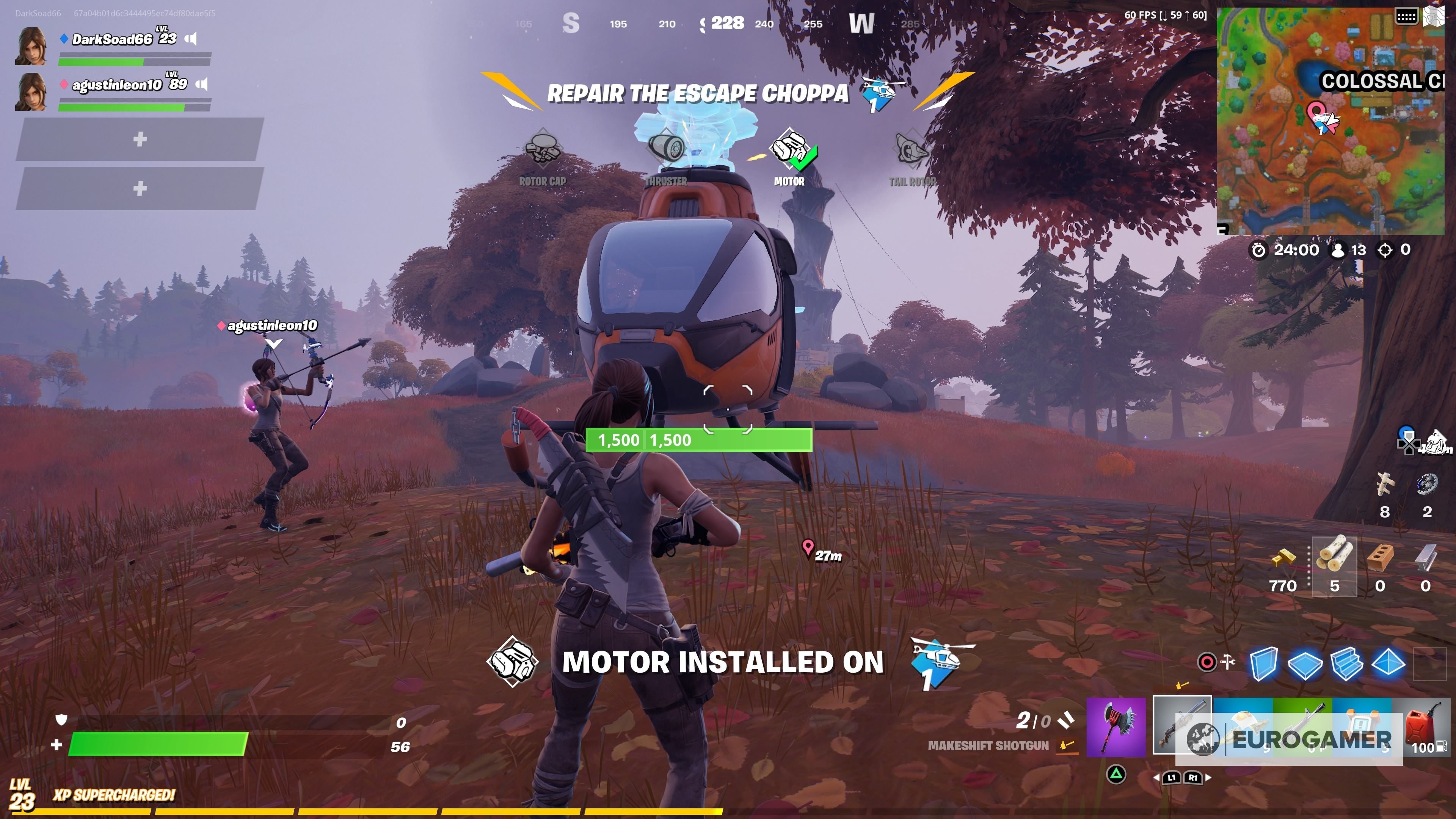 Fortnite Impossible Escape guide  Where to find helicopter parts  Huntmaster location and tips for how to win - 33