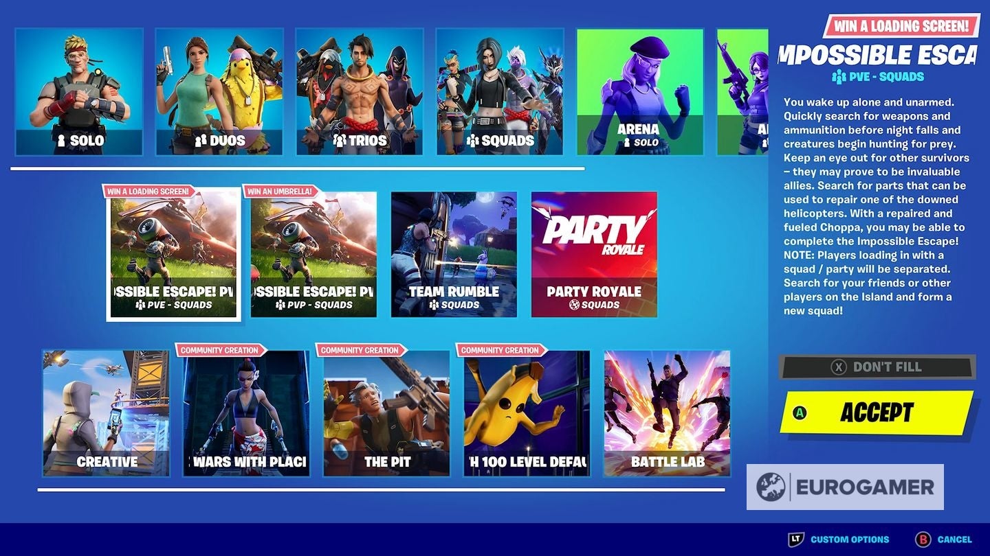 Fortnite Impossible Escape guide  Where to find helicopter parts  Huntmaster location and tips for how to win - 35