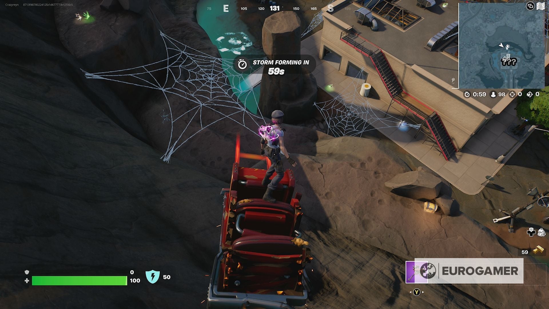Fortnite Cloaked IO Build Jammer location - 51