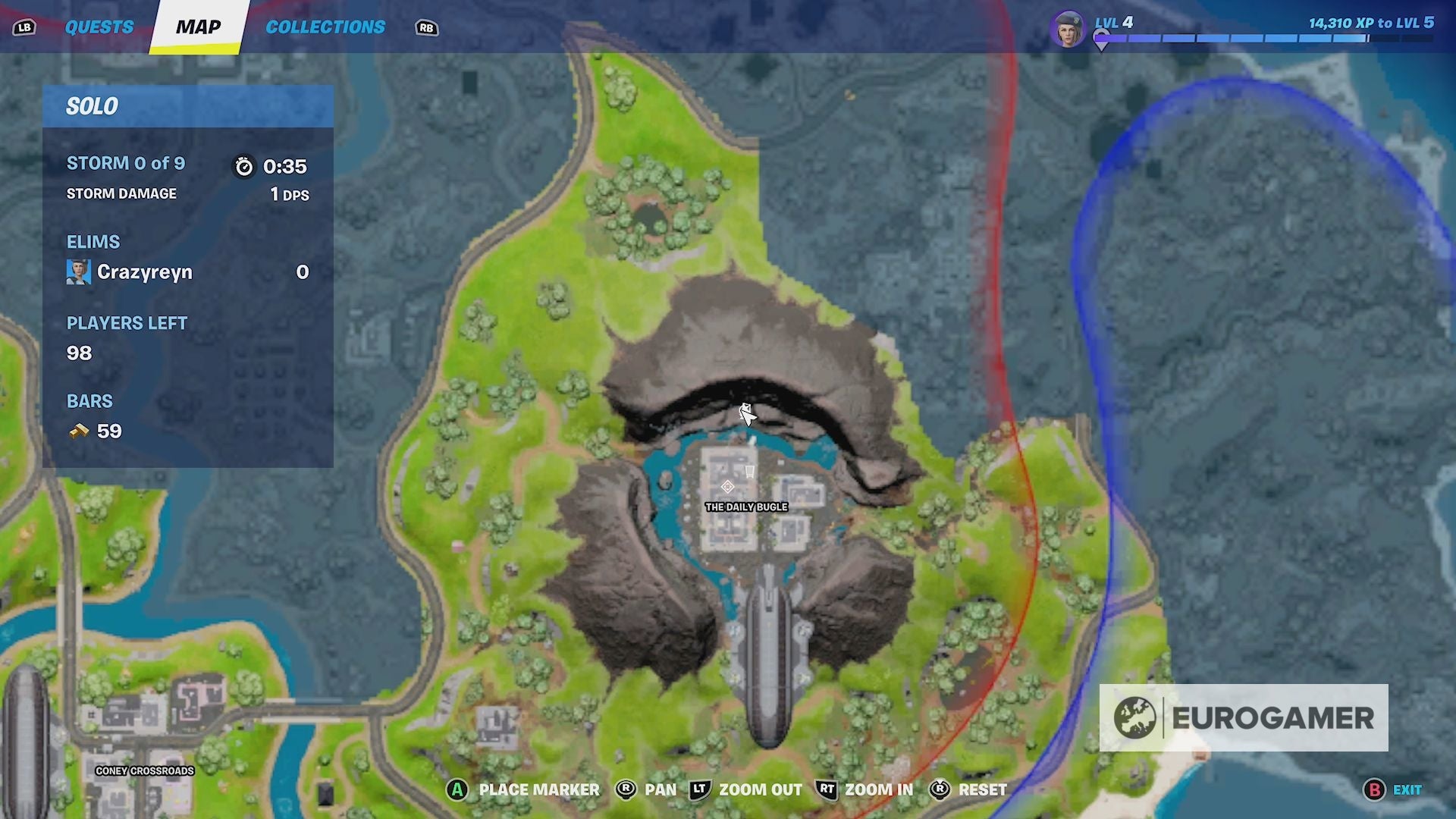 Fortnite Cloaked IO Build Jammer location - 76