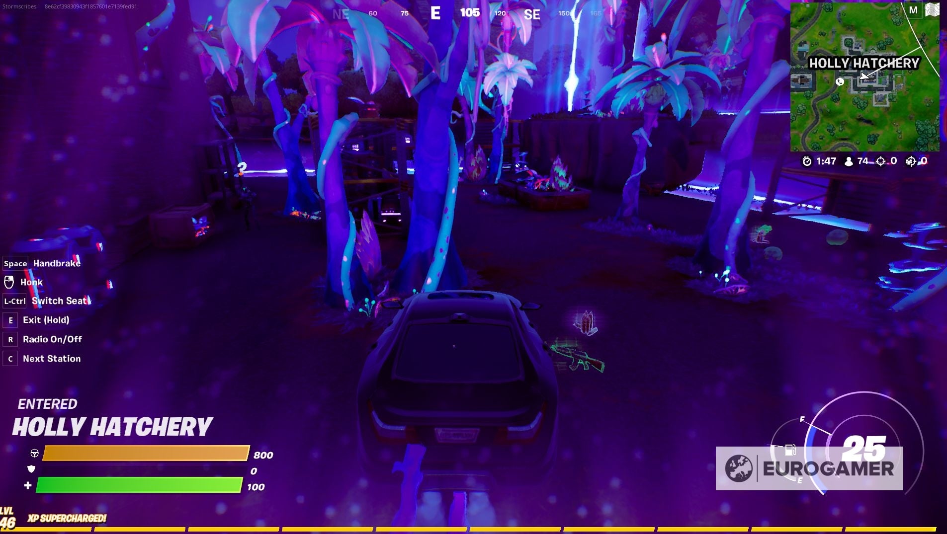 Fortnite   IO car locations  Where to leave an IO car at an alien settlement - 98