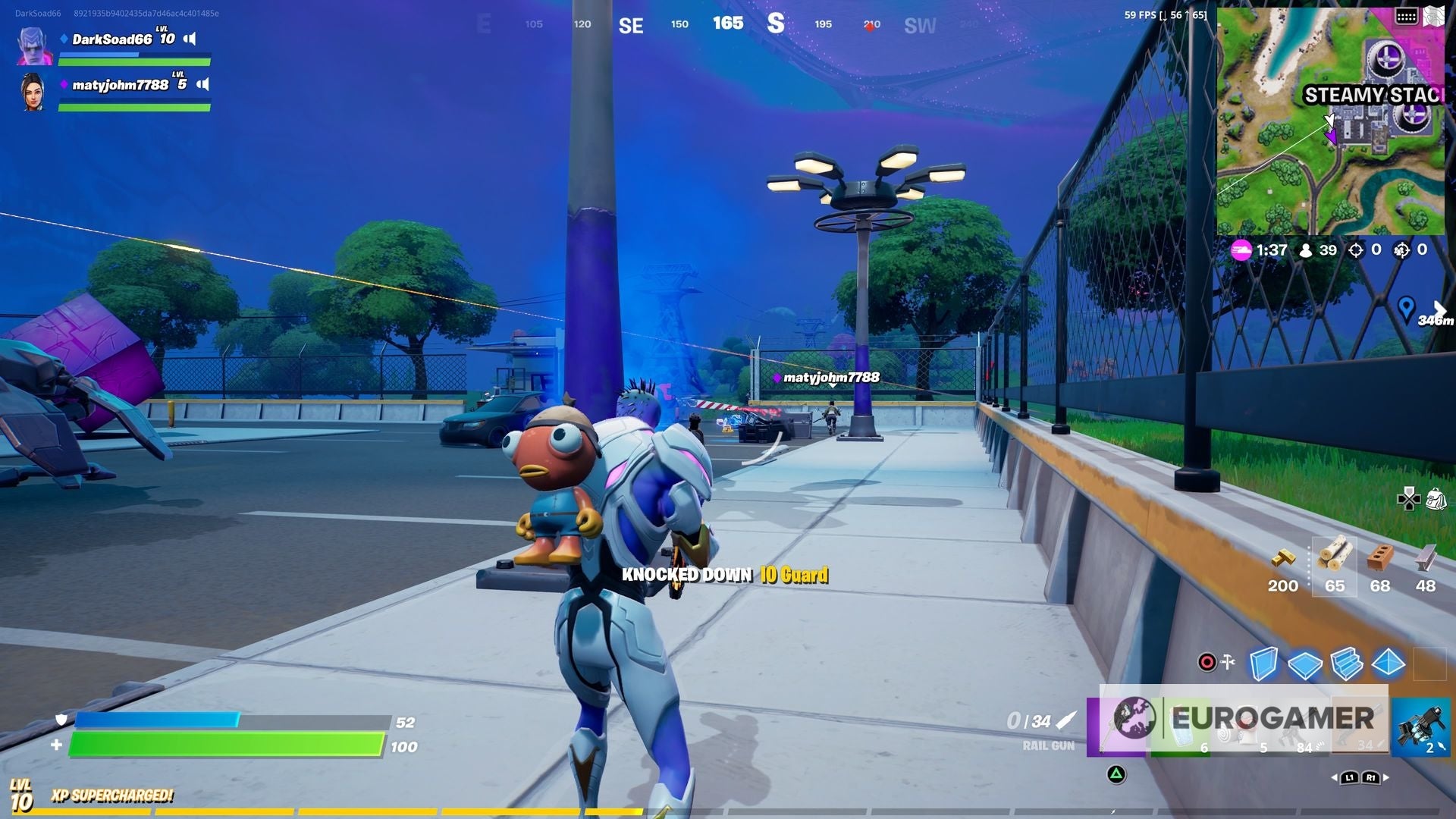 Fortnite IO Tech weapon locations  Where to find the Recon Scanner  Pulse Rifle and Rail Gun in Fortnite - 18
