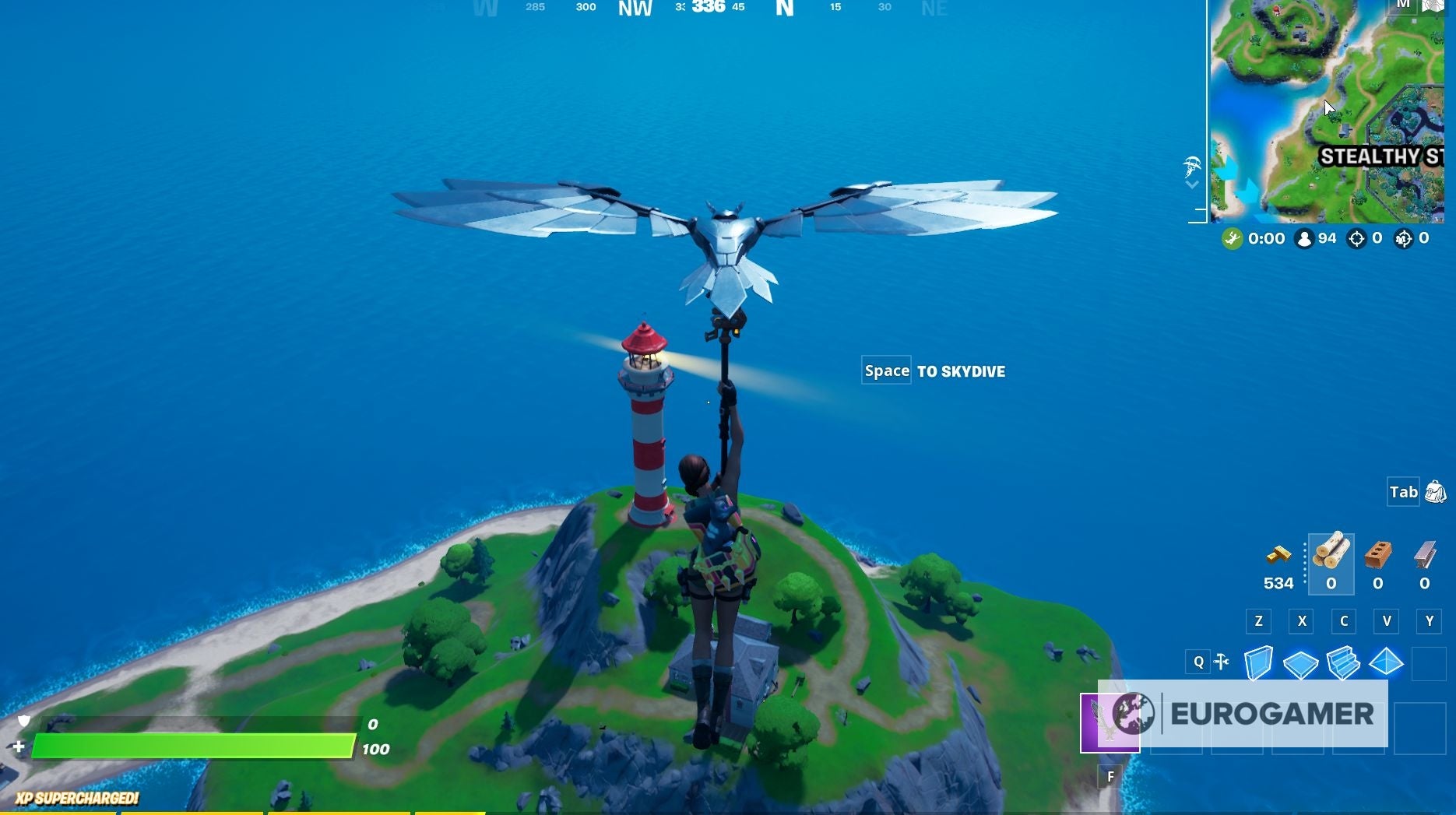 Fortnite   Fancy View  Rainbow Rentals and Lockie s Lighthouse locations explained - 10