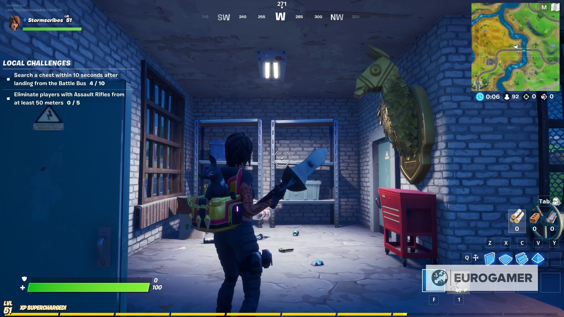 Fortnite Midas  golden llama location  where to find the golden llama between a junkyard  gas station and an RV campsite explained - 52