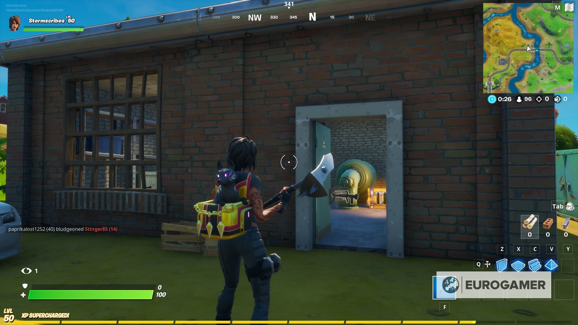 Fortnite Midas  golden llama location  where to find the golden llama between a junkyard  gas station and an RV campsite explained - 87