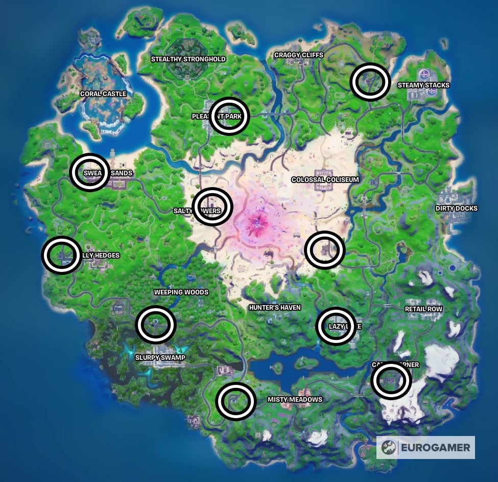Fortnite   Destroy inflatable tubeman llamas at gas stations explained - 31