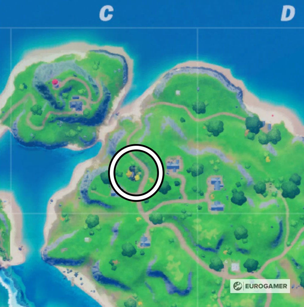 Fortnite   Locate a Trask Transport Truck explained - 63