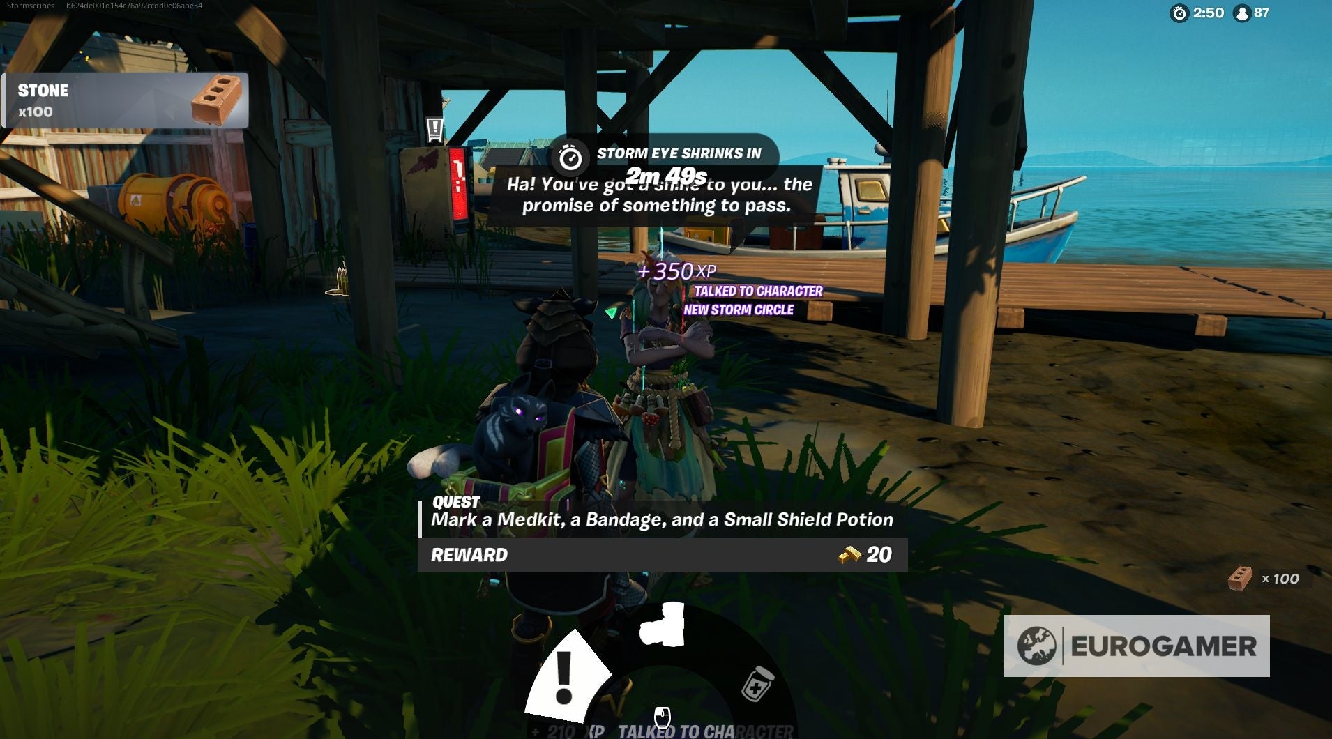Fortnite   Baba Yaga location and questline  Mending machine locations explained - 58